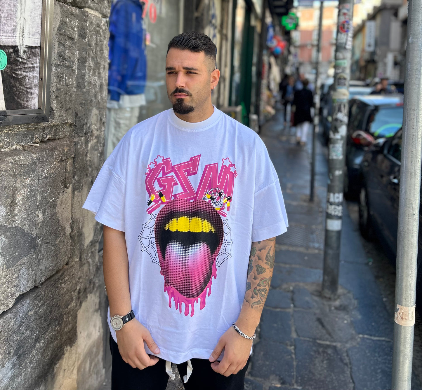 T-SHIRT GSM WHITE