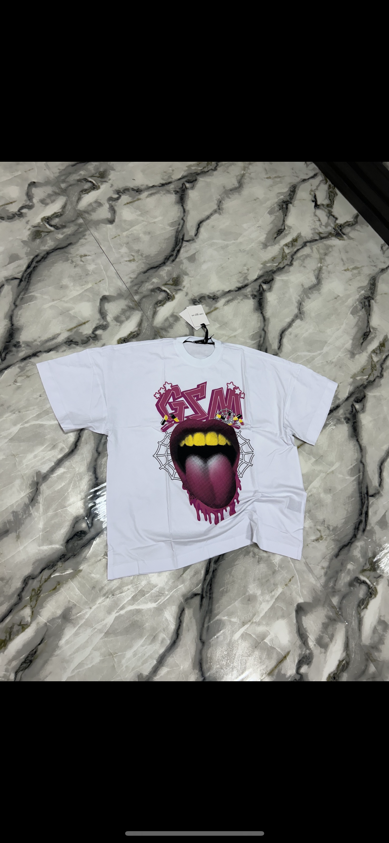 T-SHIRT GOD SAVE ME WHITE