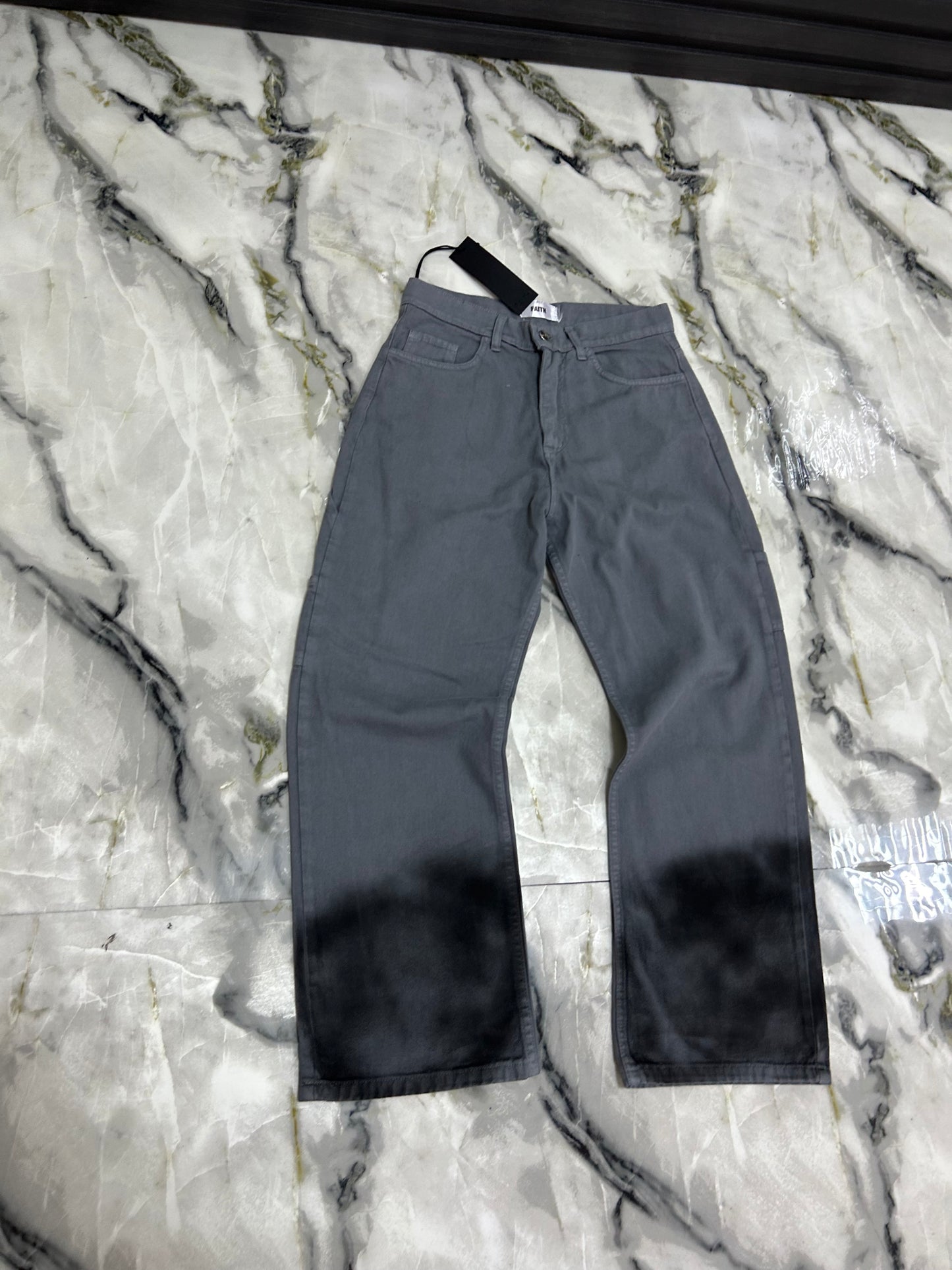 JEANS FAITH GRIGIO