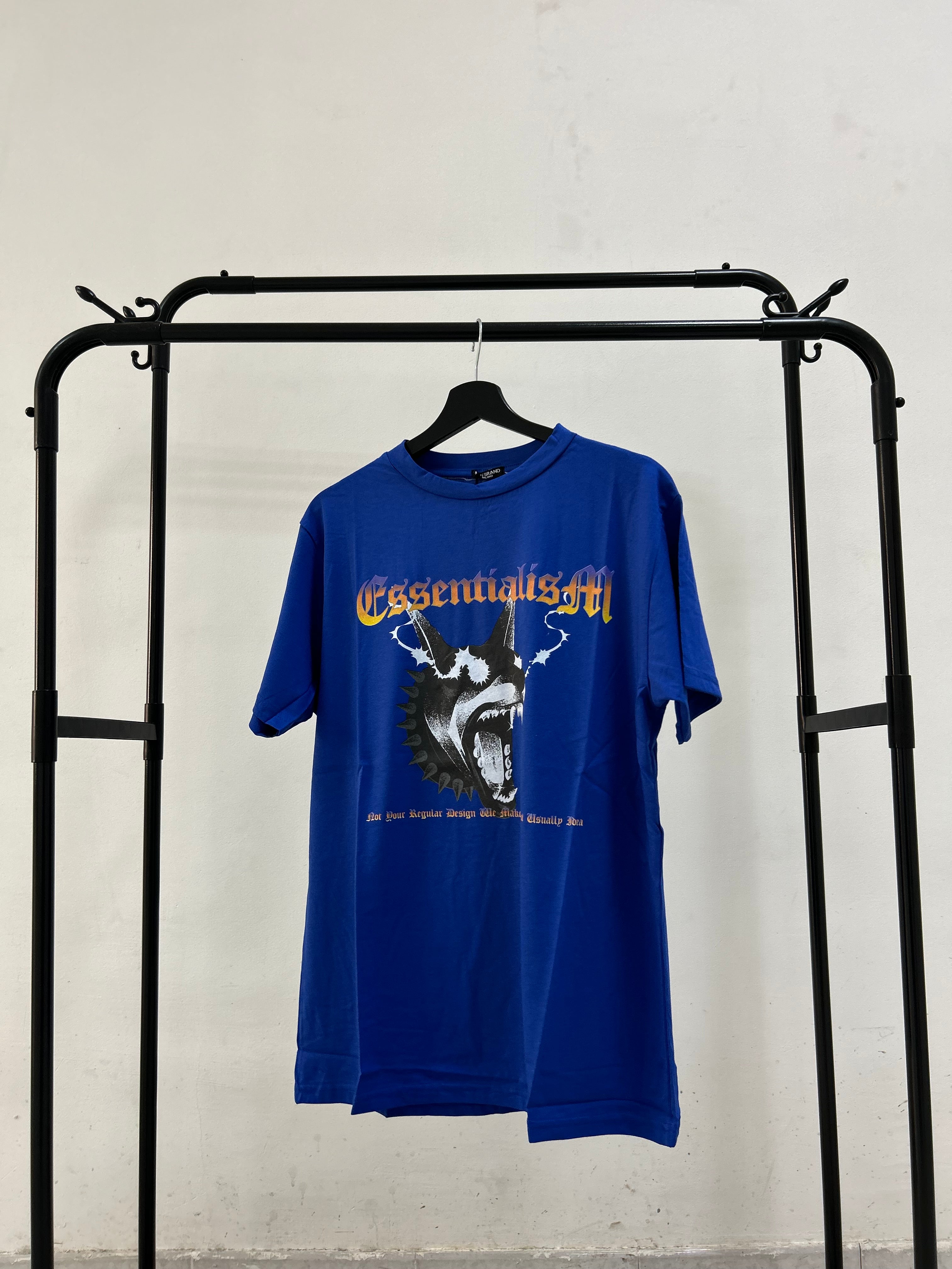 T-SHIRT Blu DOG ESSENTIAL