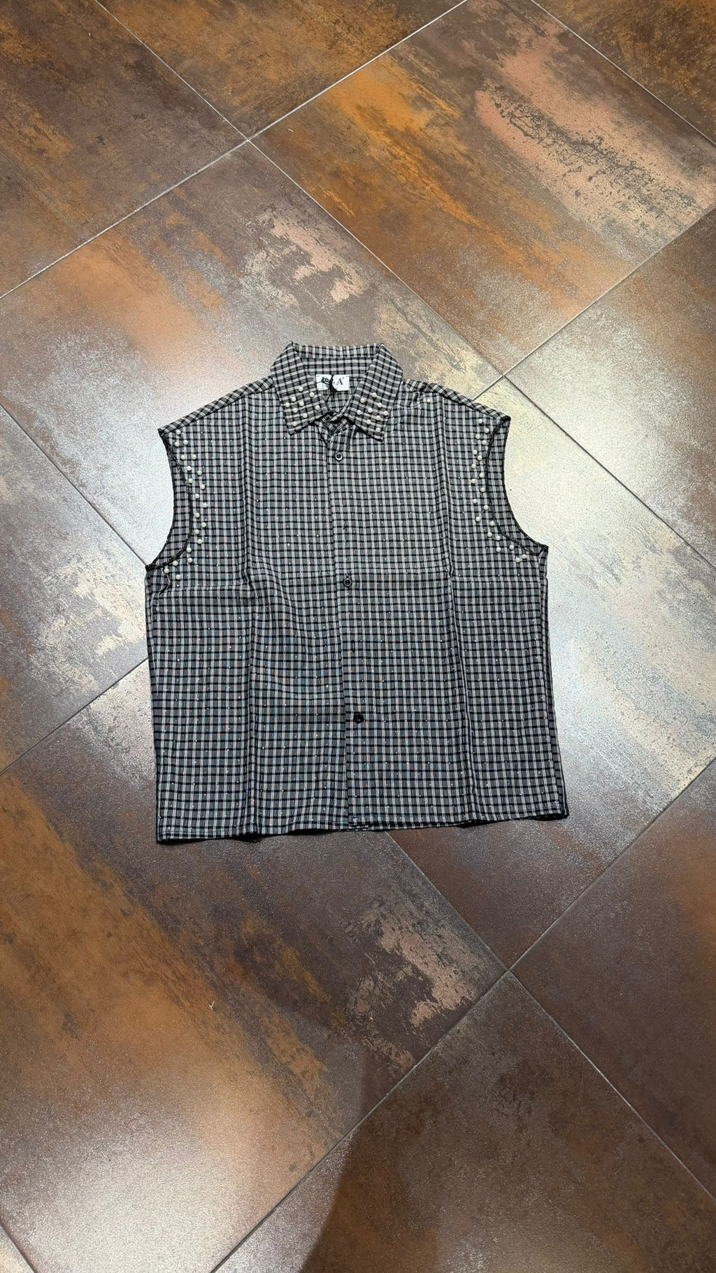 CAMICIA SMANICATA