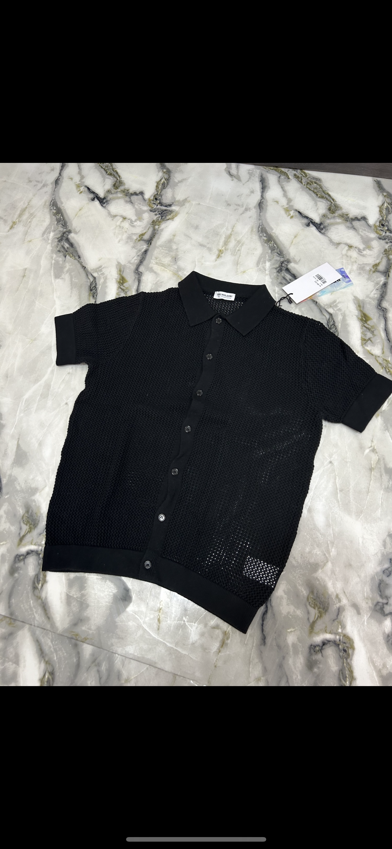 CARDIGAN BRUNO LEONI NERO