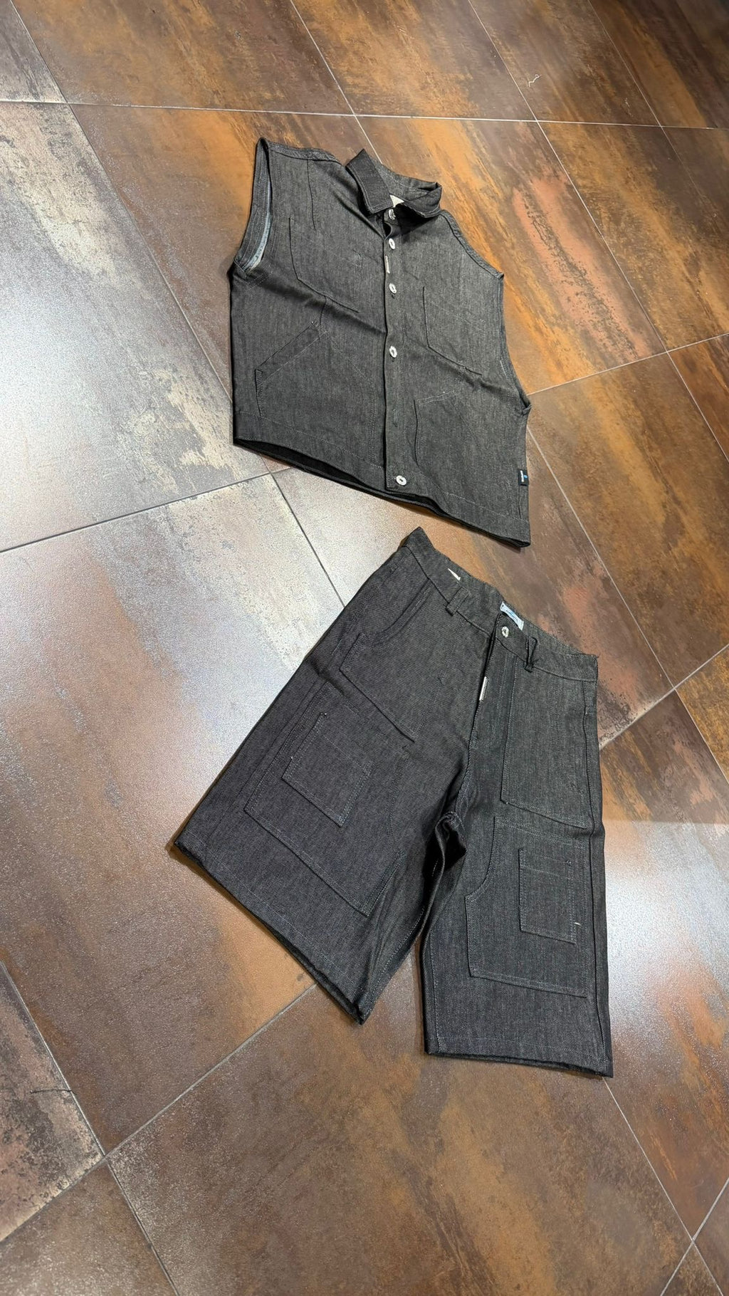 COORDINATO CIANOTIC SMANICATO