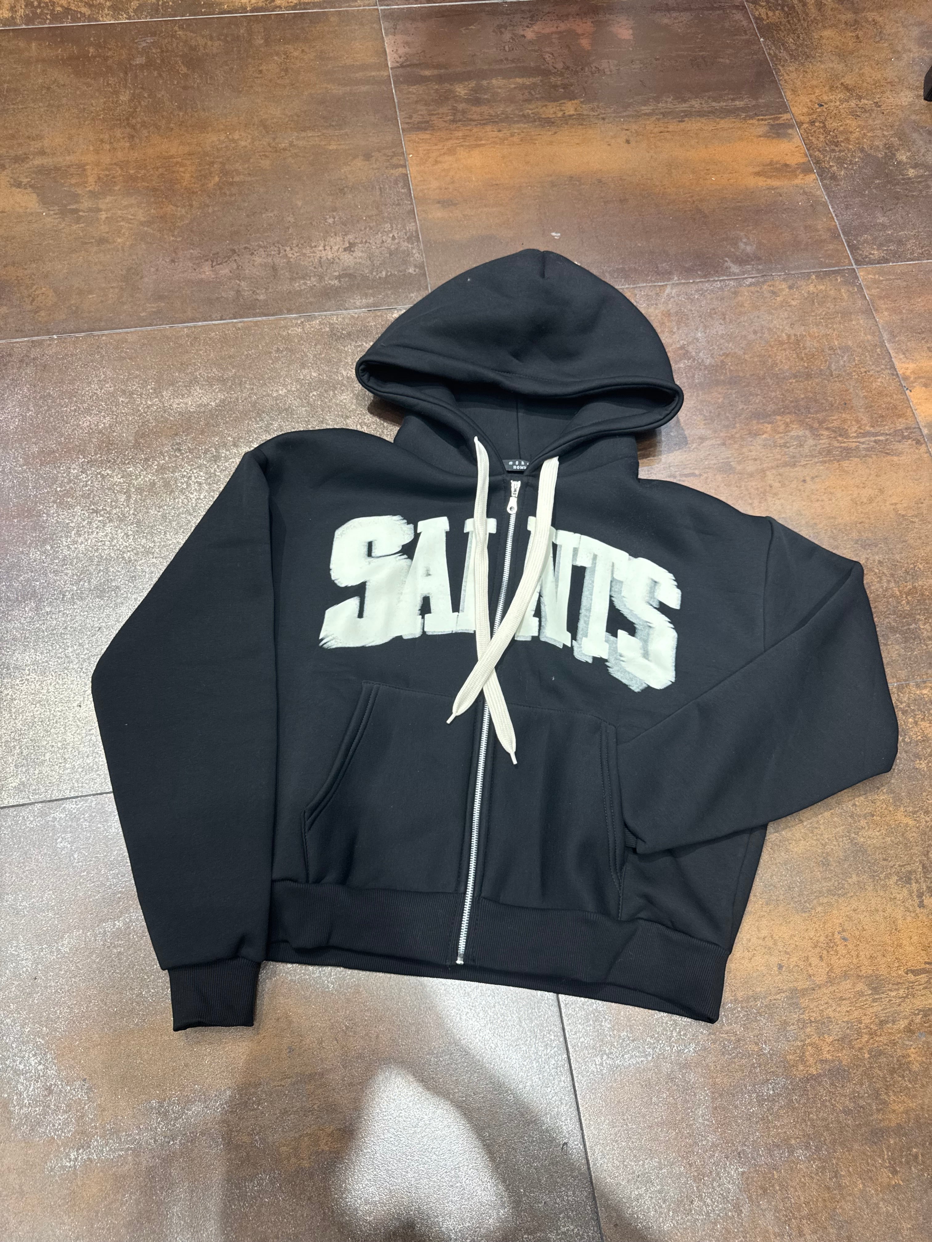 FELPA SAINTS ZIP