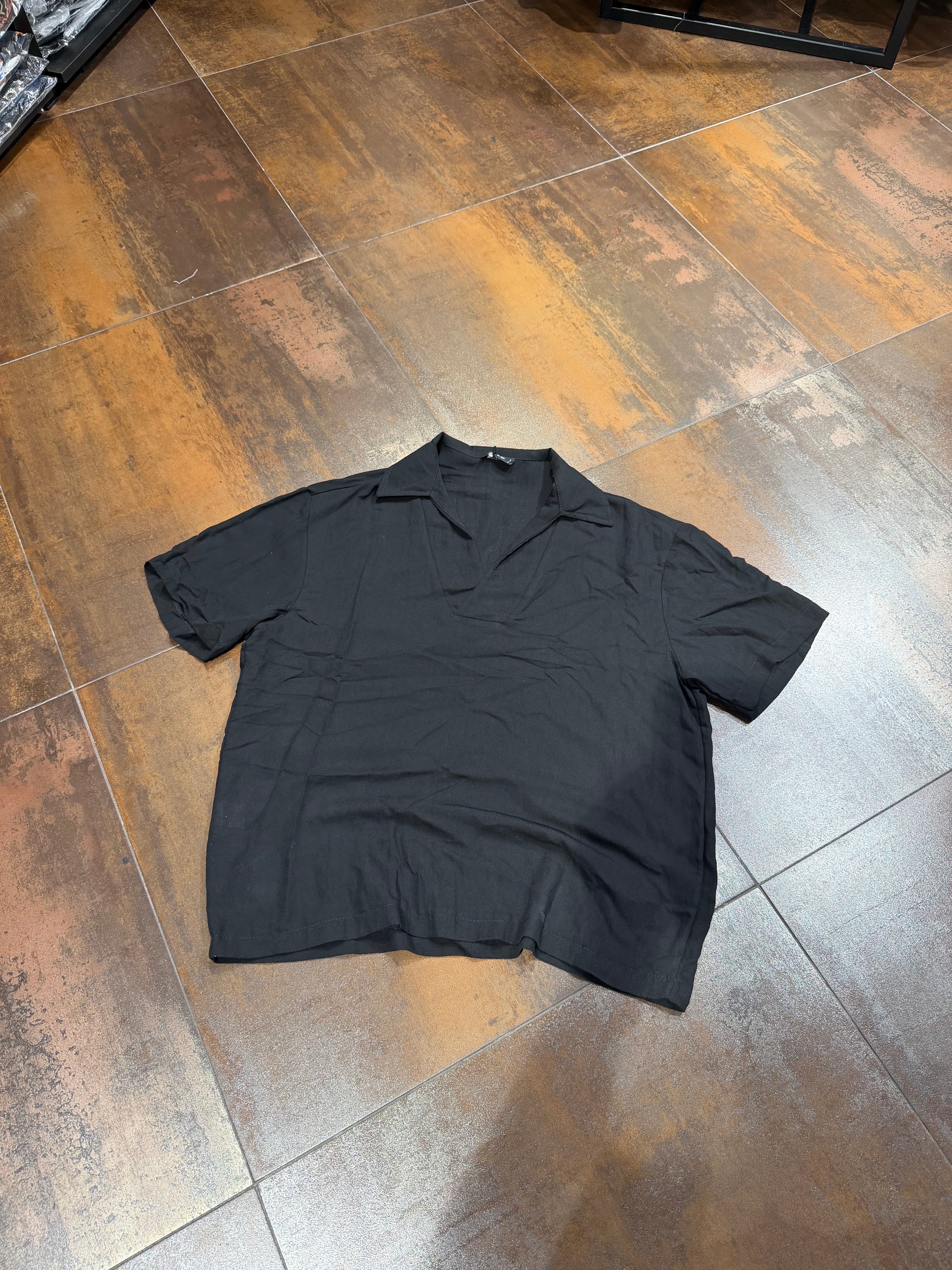 POLO LINO NERA