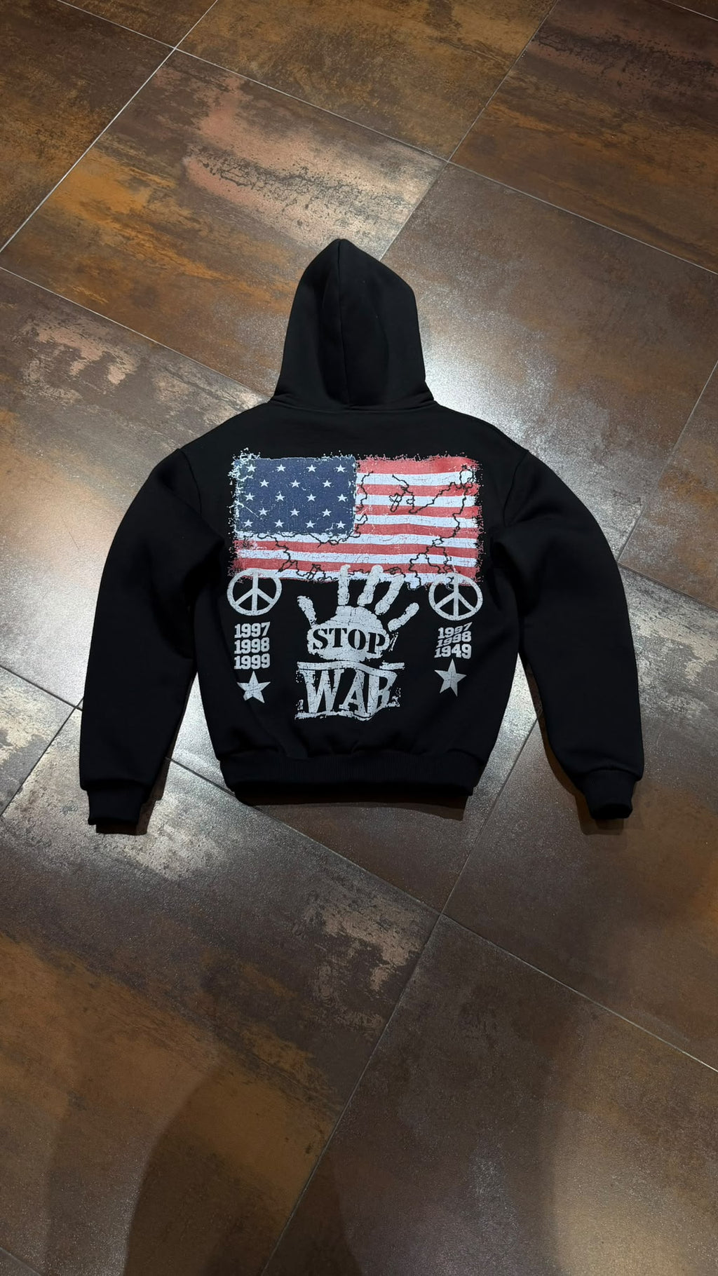 FELPA USA STAMPA RETRO