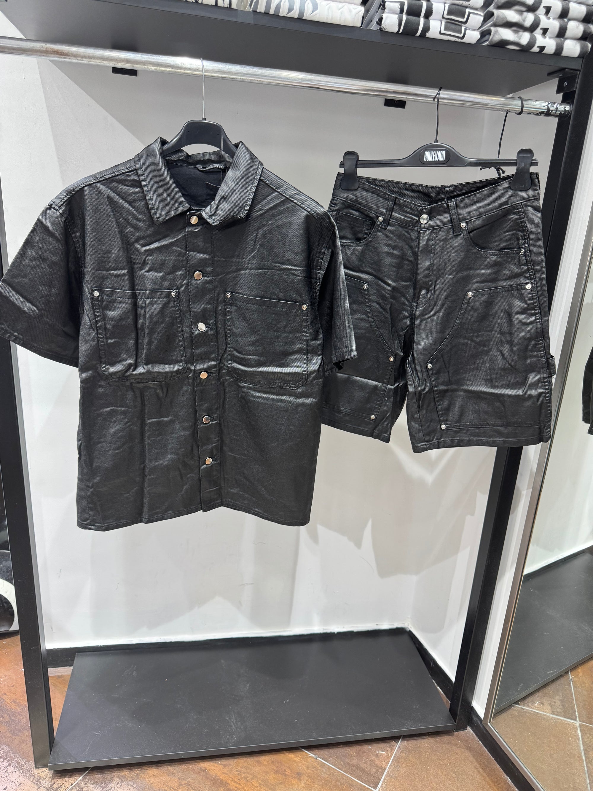 COORDINATO JEANS ECOPELLE