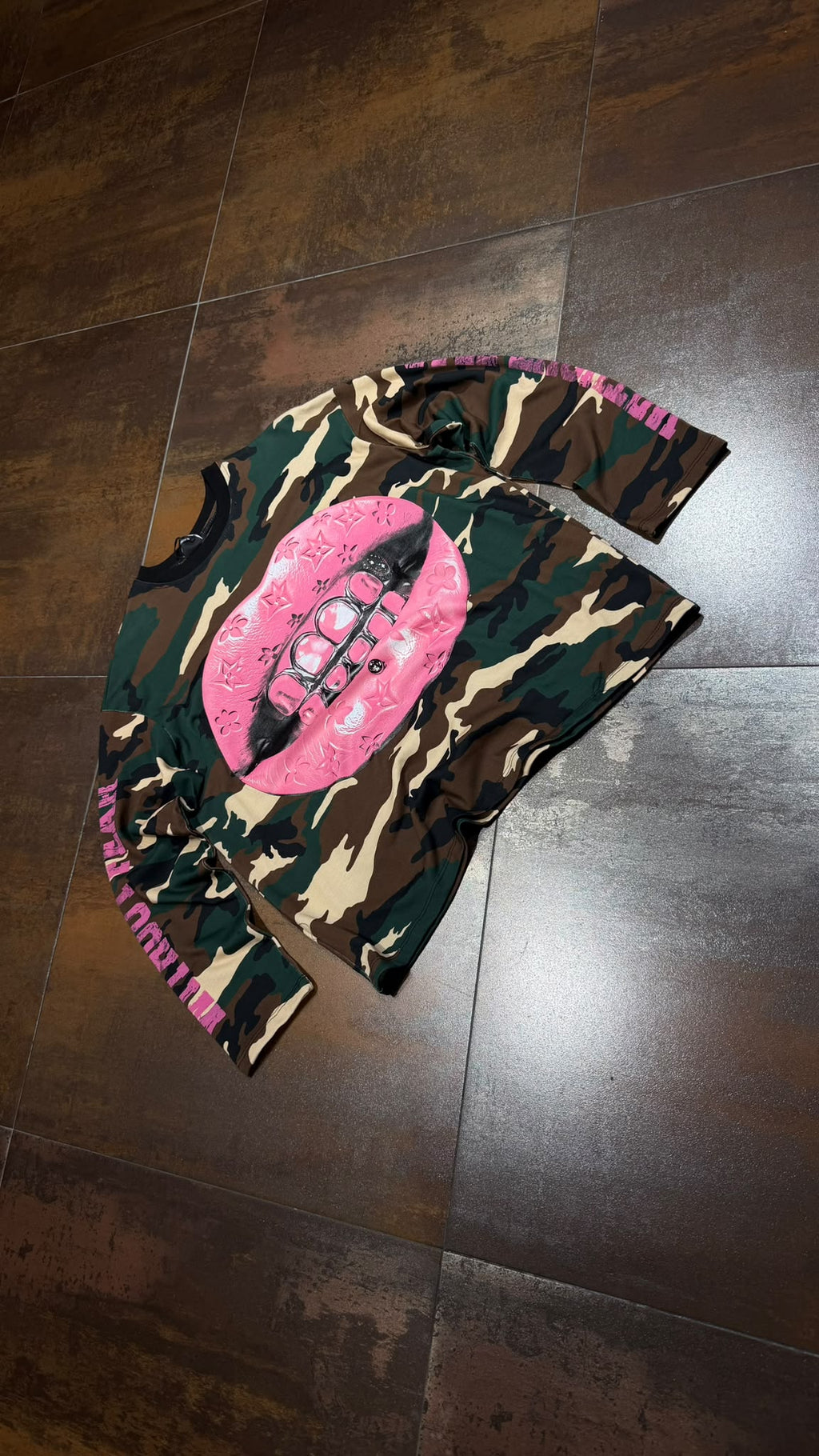 LONGSLEEVE KISS CAMOUFLAGE