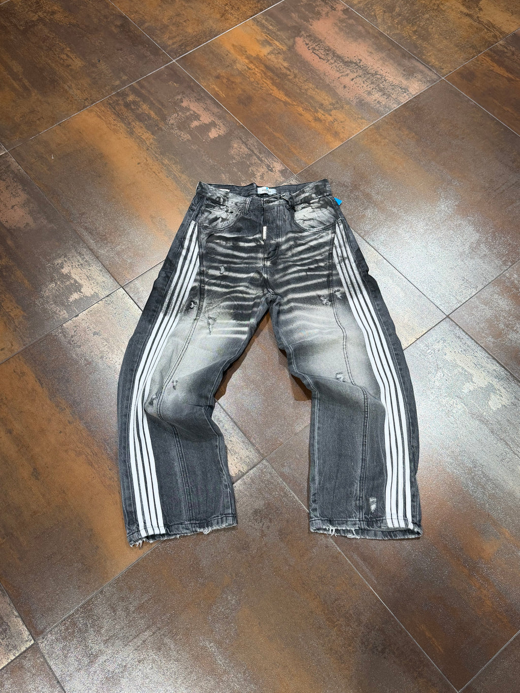JEANS LINEAR GREY