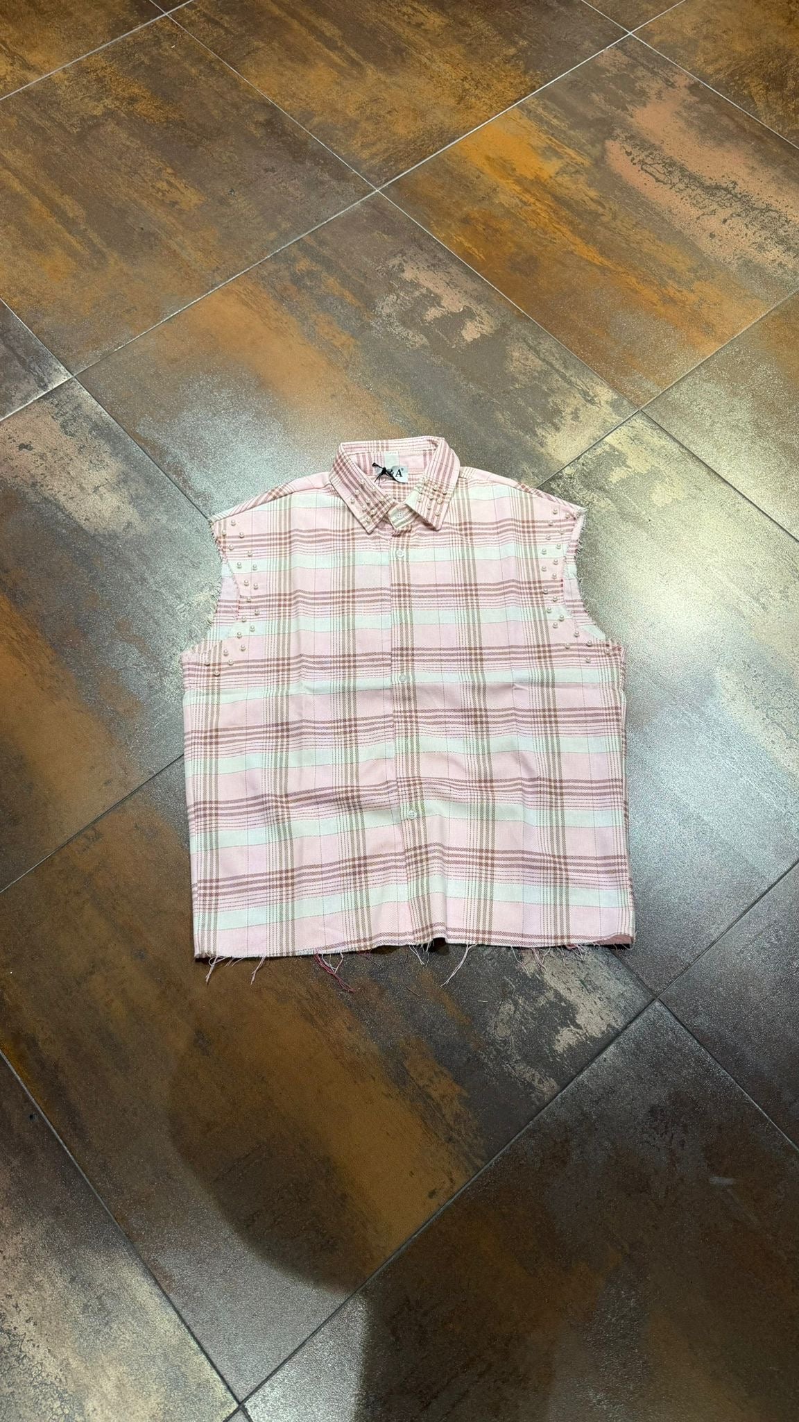 CAMICIA SMANICATA