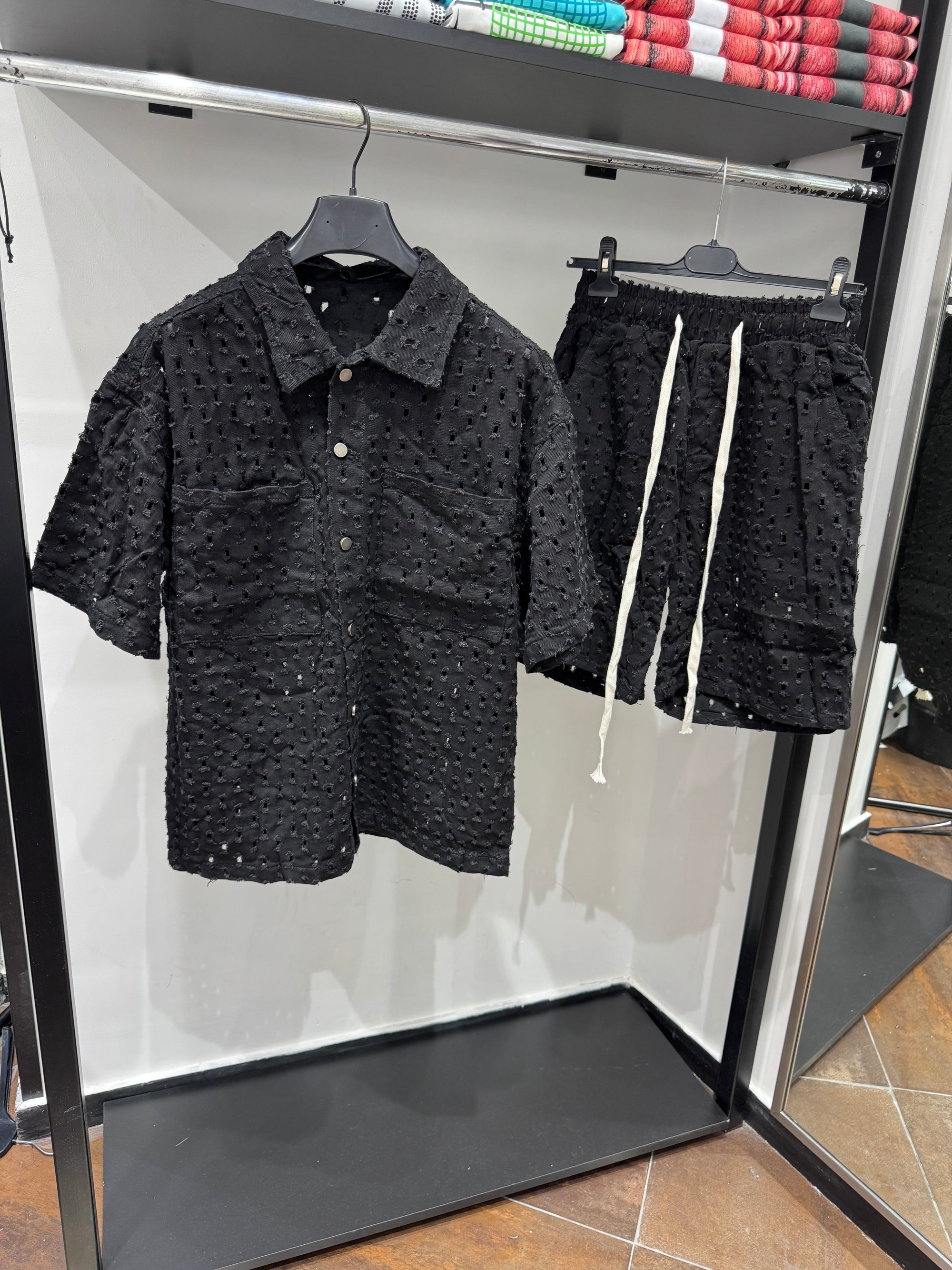 CORDSET JEANSATO NERO