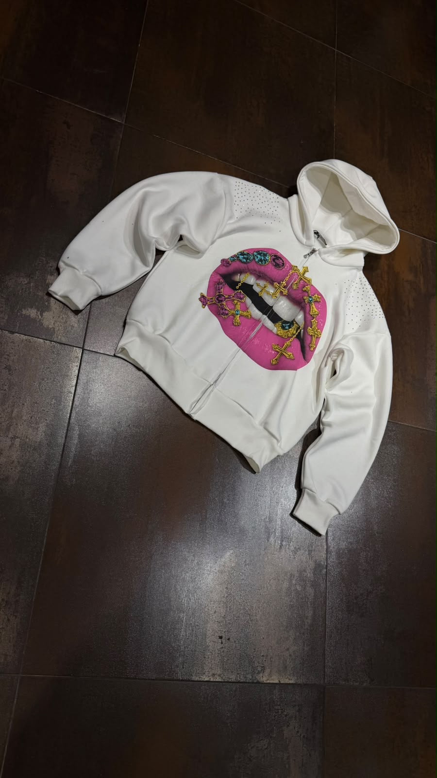FELPA KISS ZIP