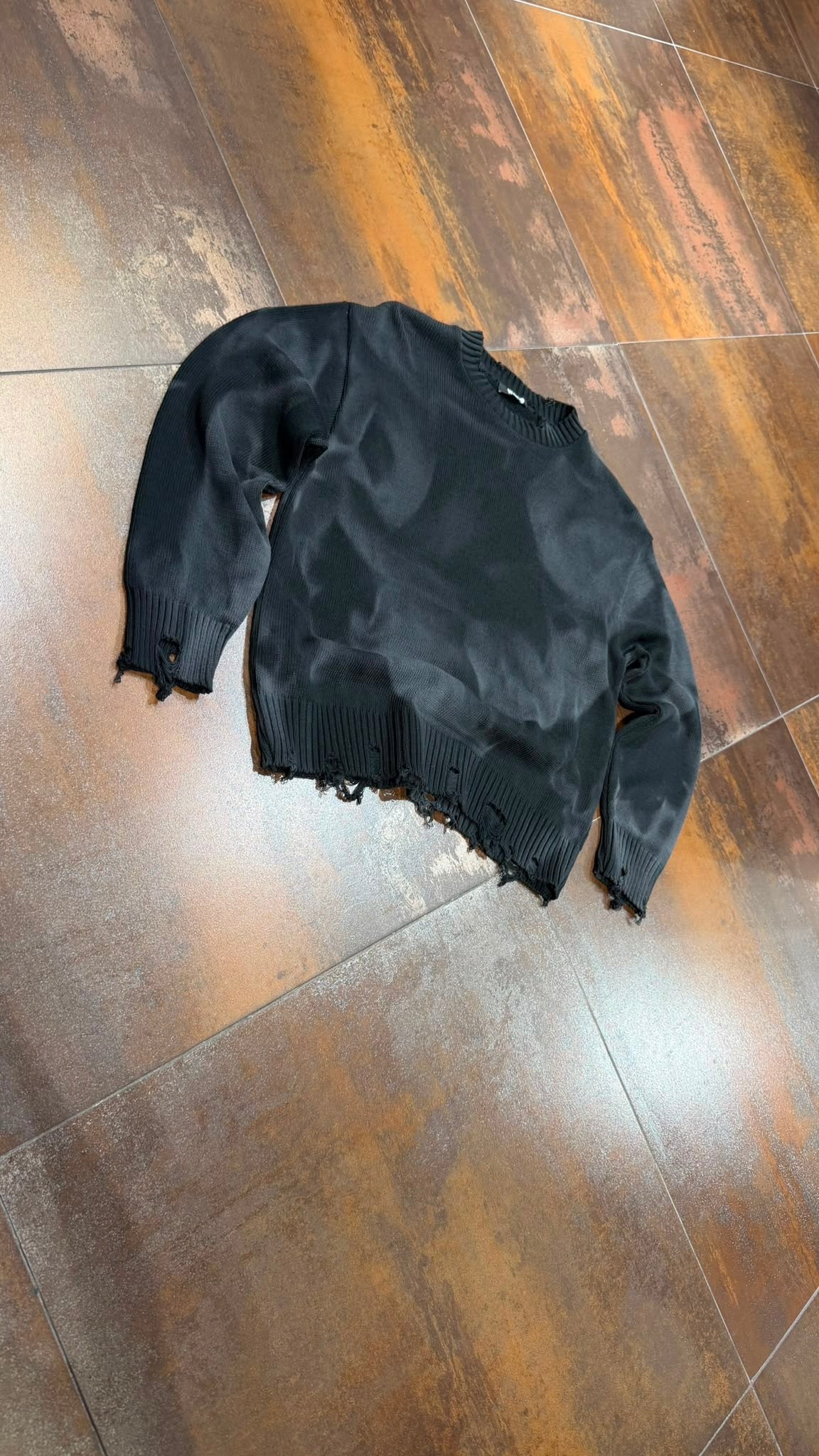 MAGLIA WOOD MARMO
