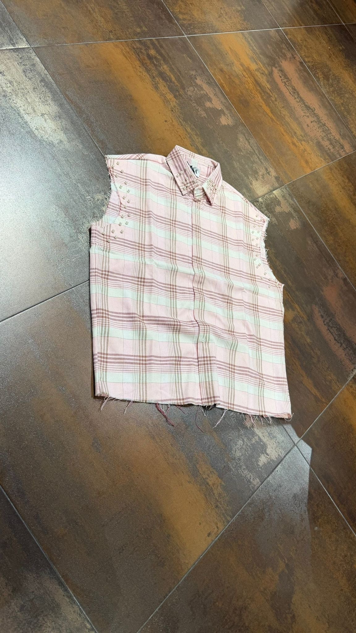 CAMICIA SMANICATA