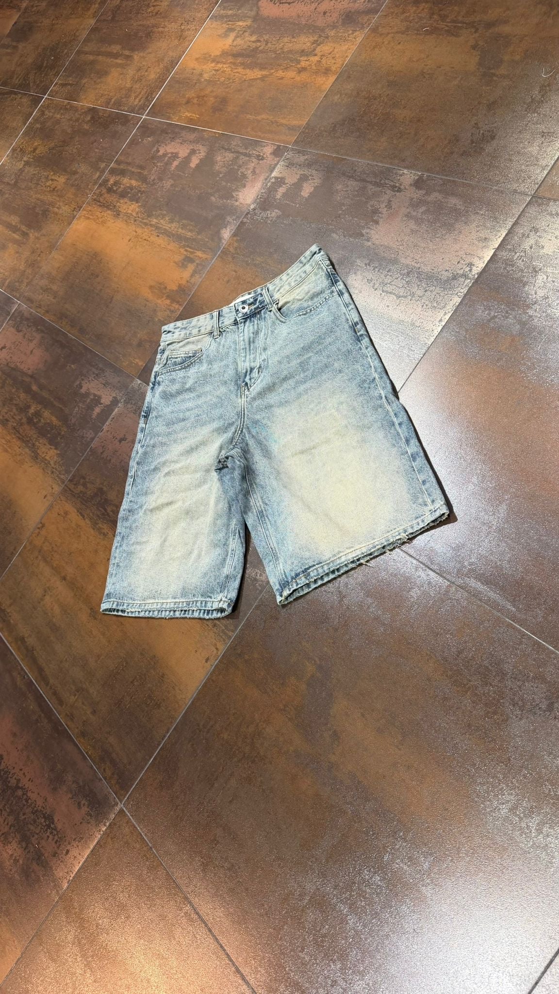 BERMUDA JORTS SABBIATO - BLUE