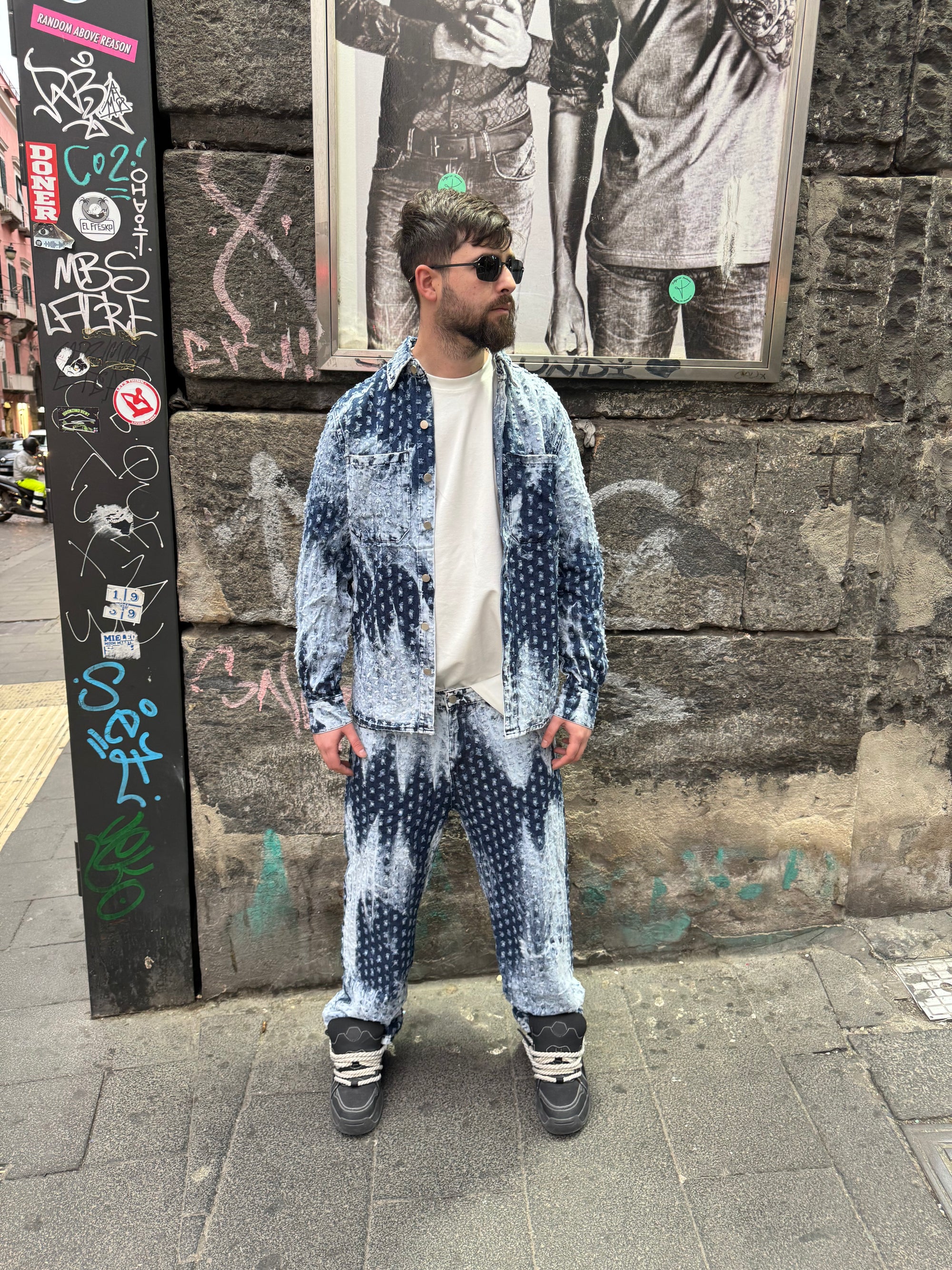 Mens Denim Jeans Uomo Zu Elements Jeans Slim Fit- Medium Blue – Zu