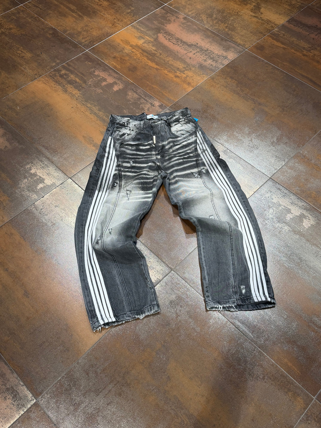 JEANS LINEAR GREY