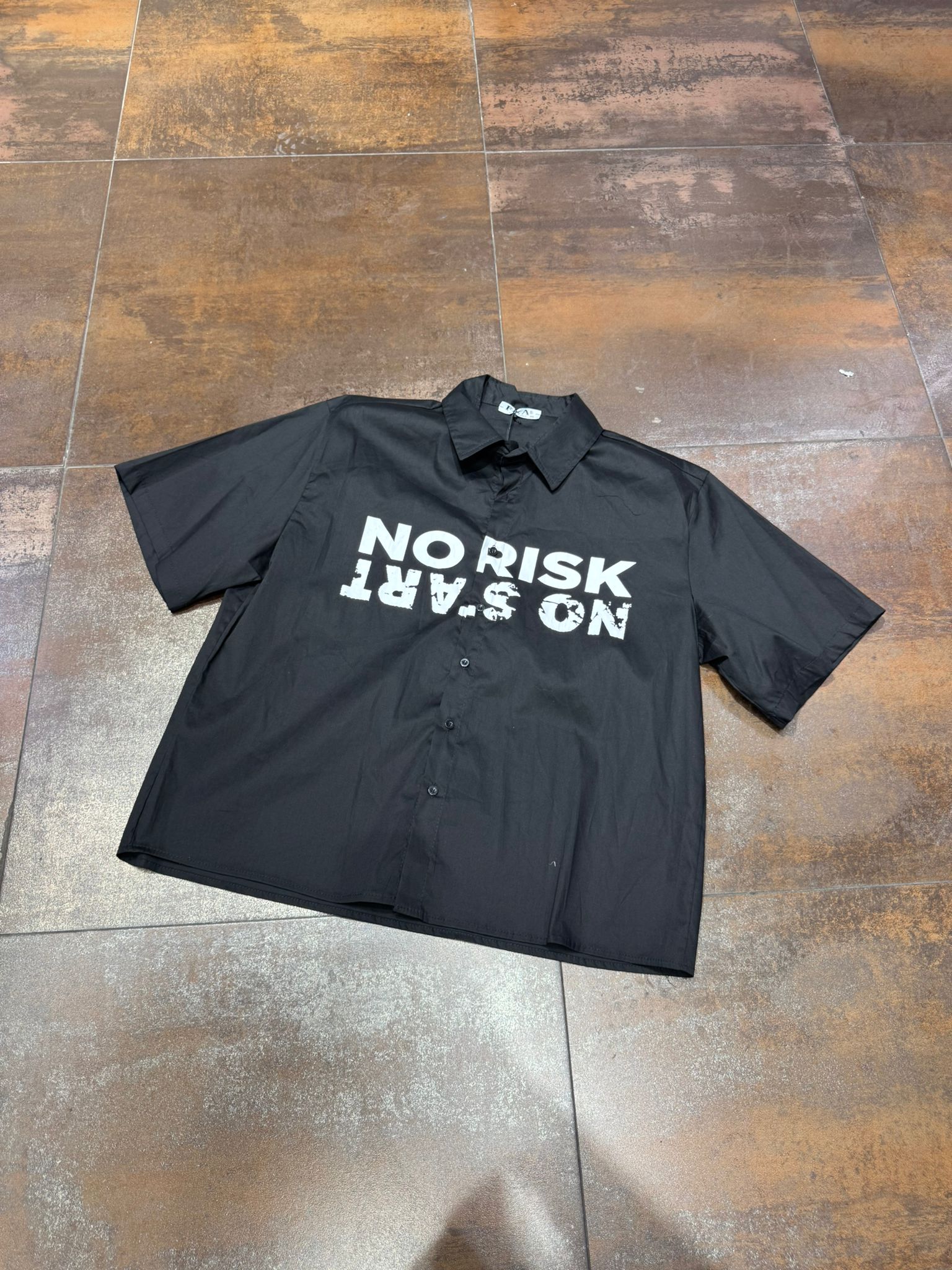 CAMICIA BLACK NO RISK