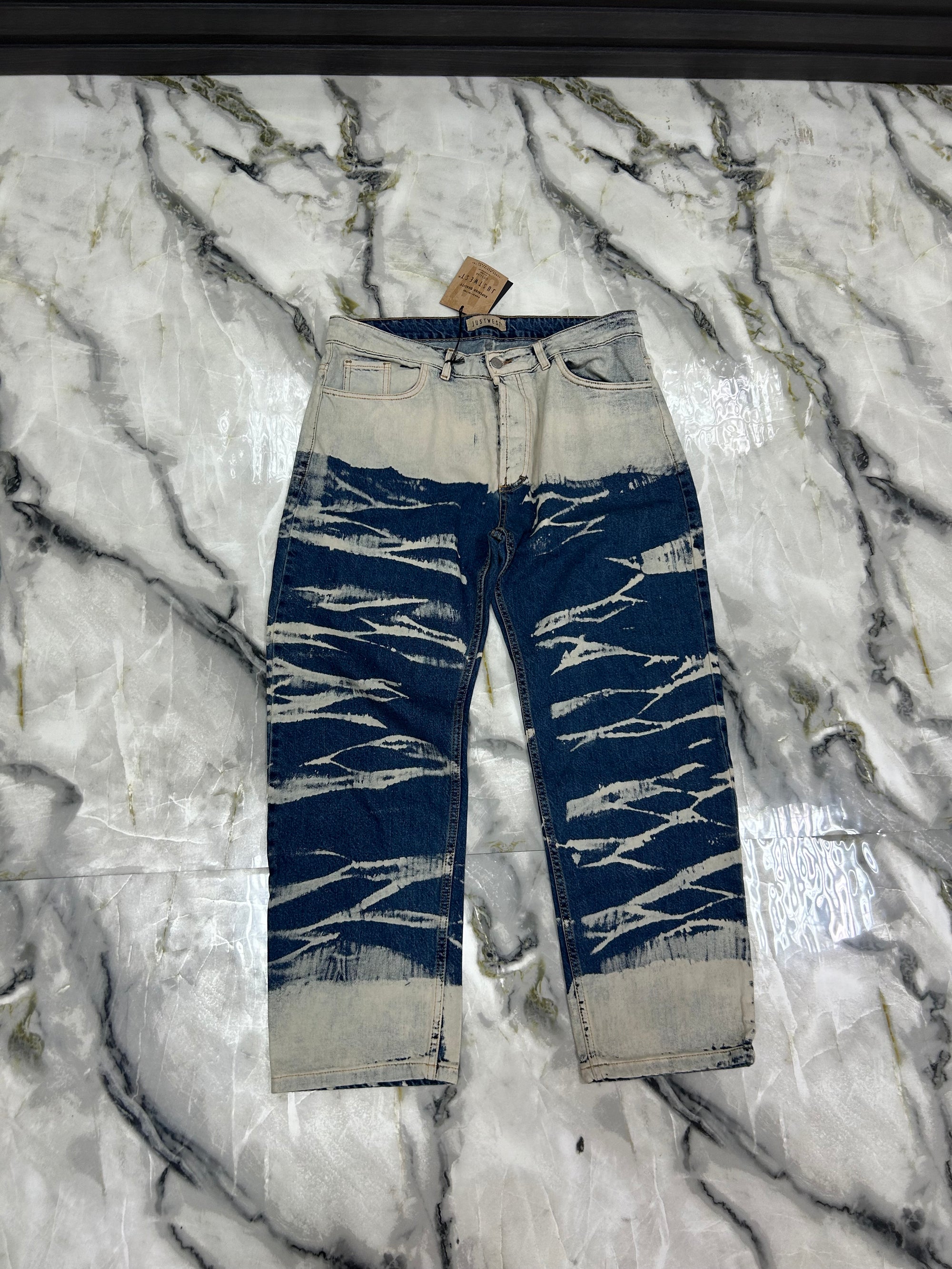 JEANS JUSTWEST SABBIA BLU