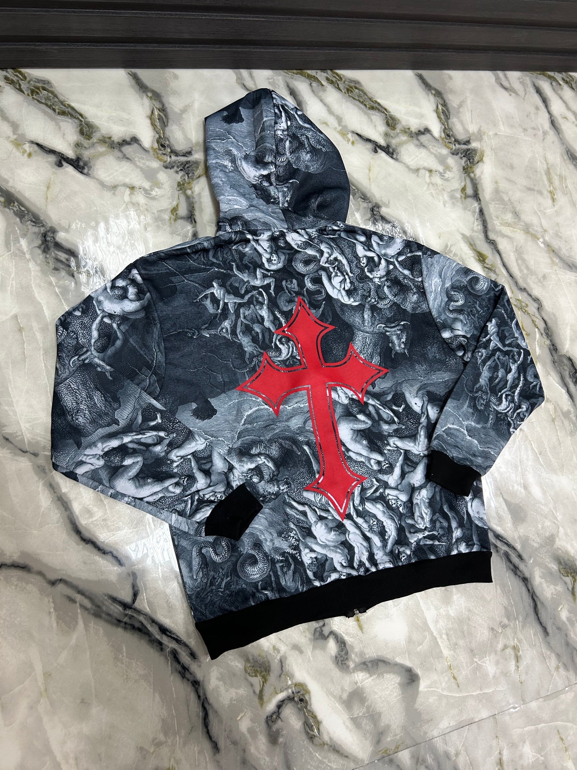 Felpa Dark side zip