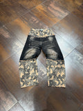 JEANS DOUBLE CAMO DIAMONDS