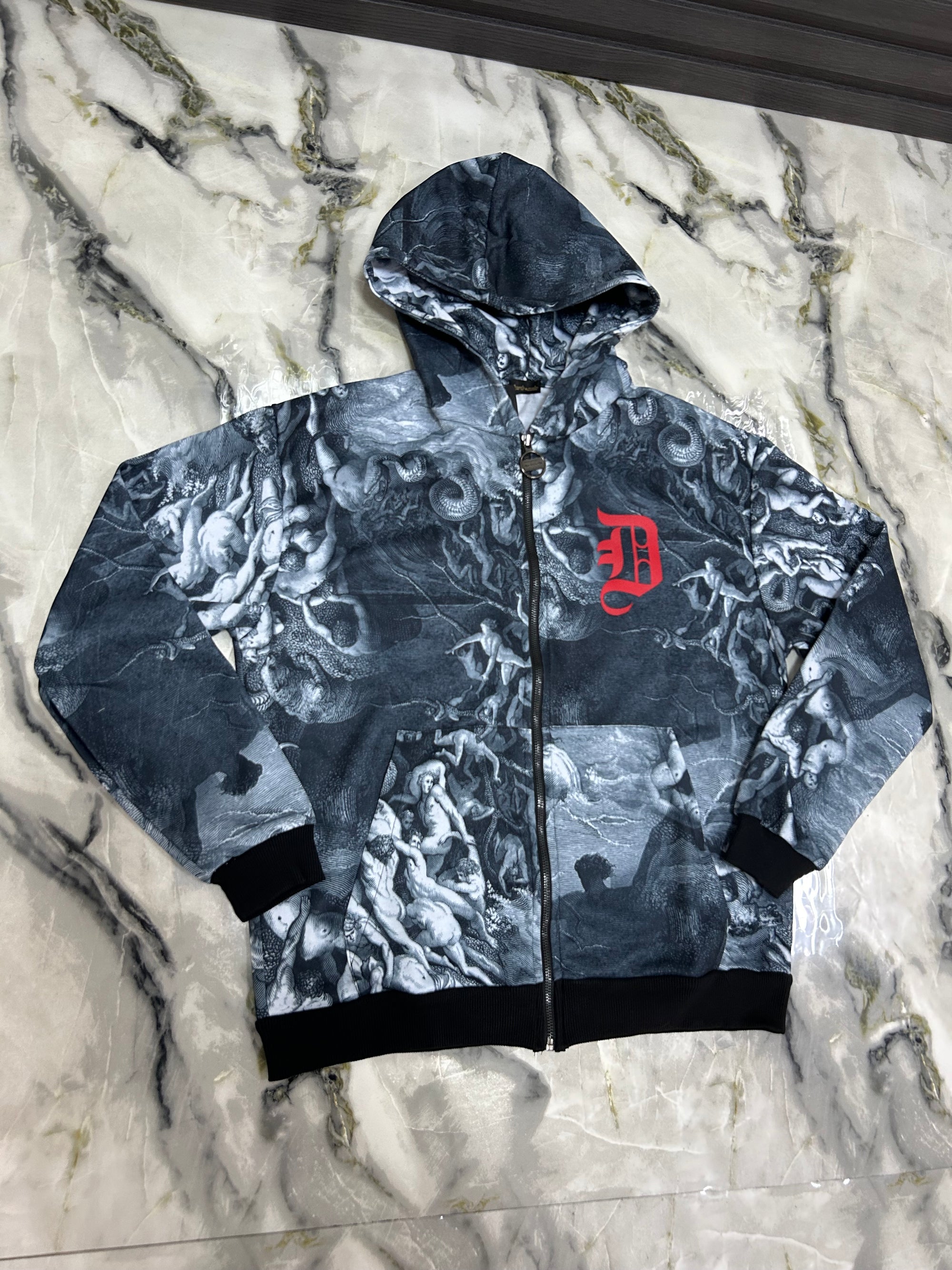 Felpa Dark side zip