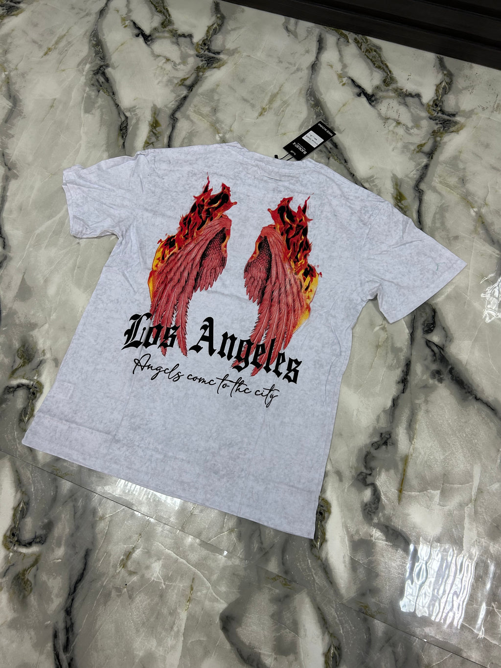 T-shirt blacklist grigio chiaro