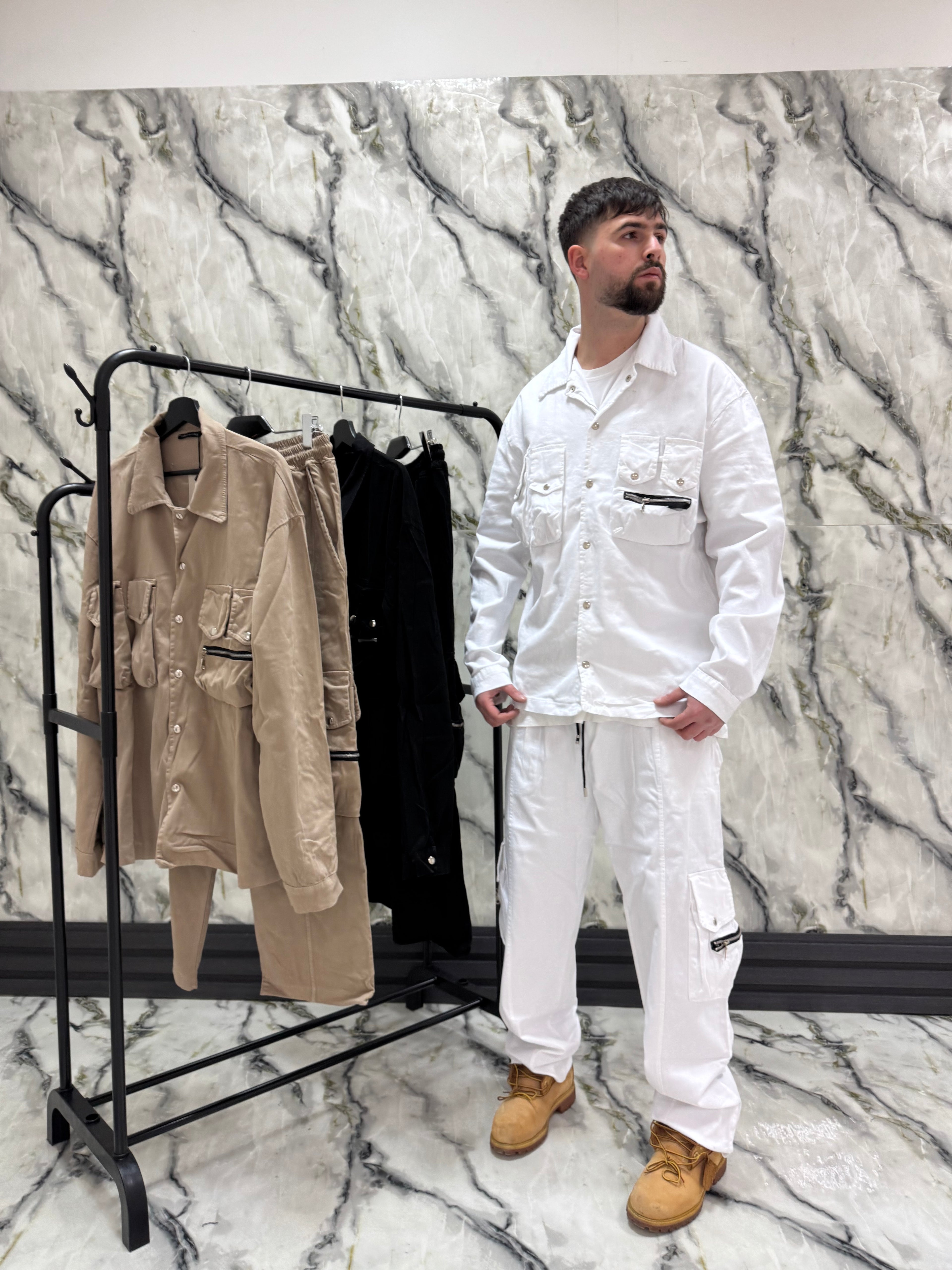 COORDINATO HK TASCONI BIANCO