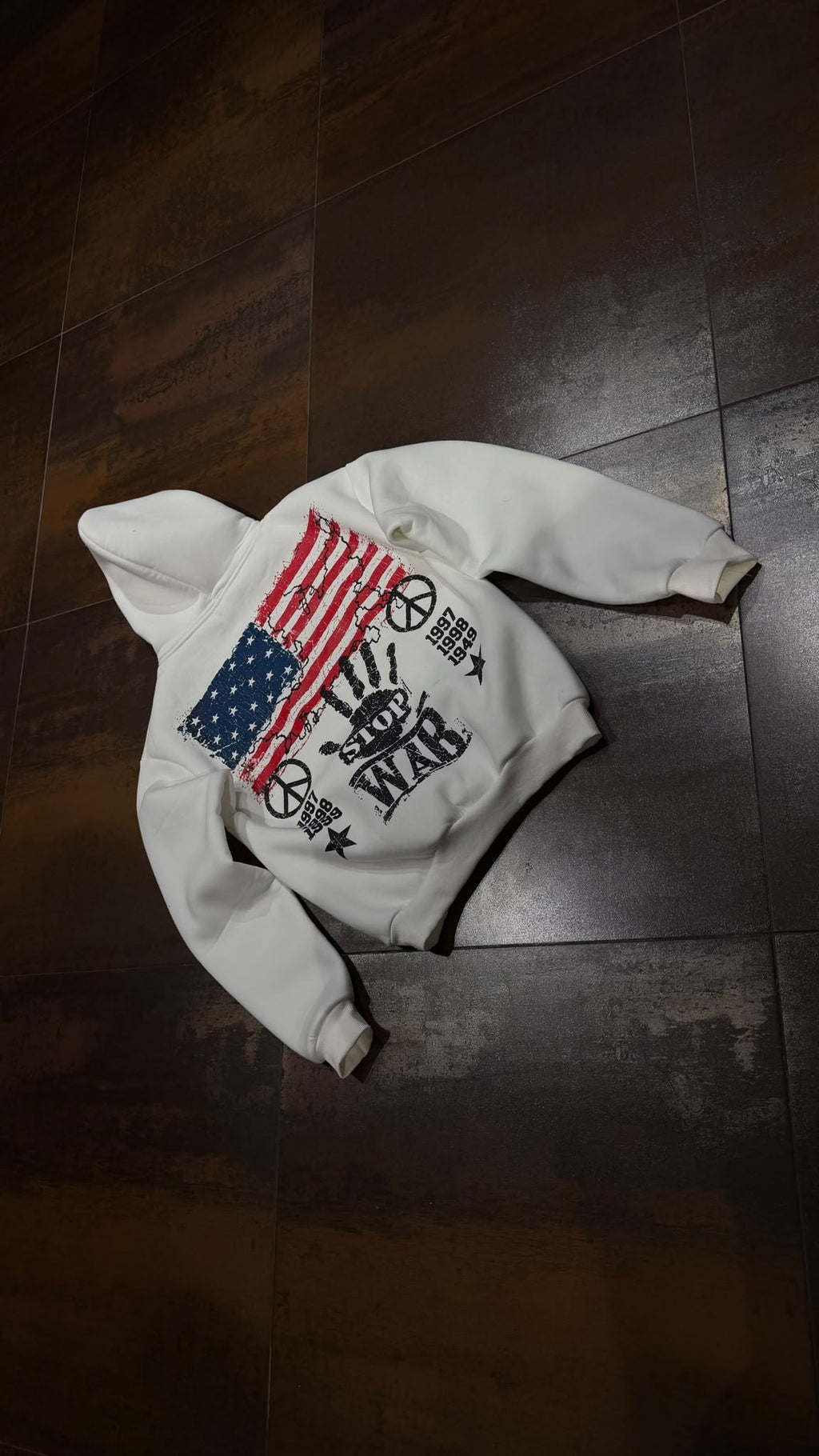 FELPA USA STAMPA RETRO