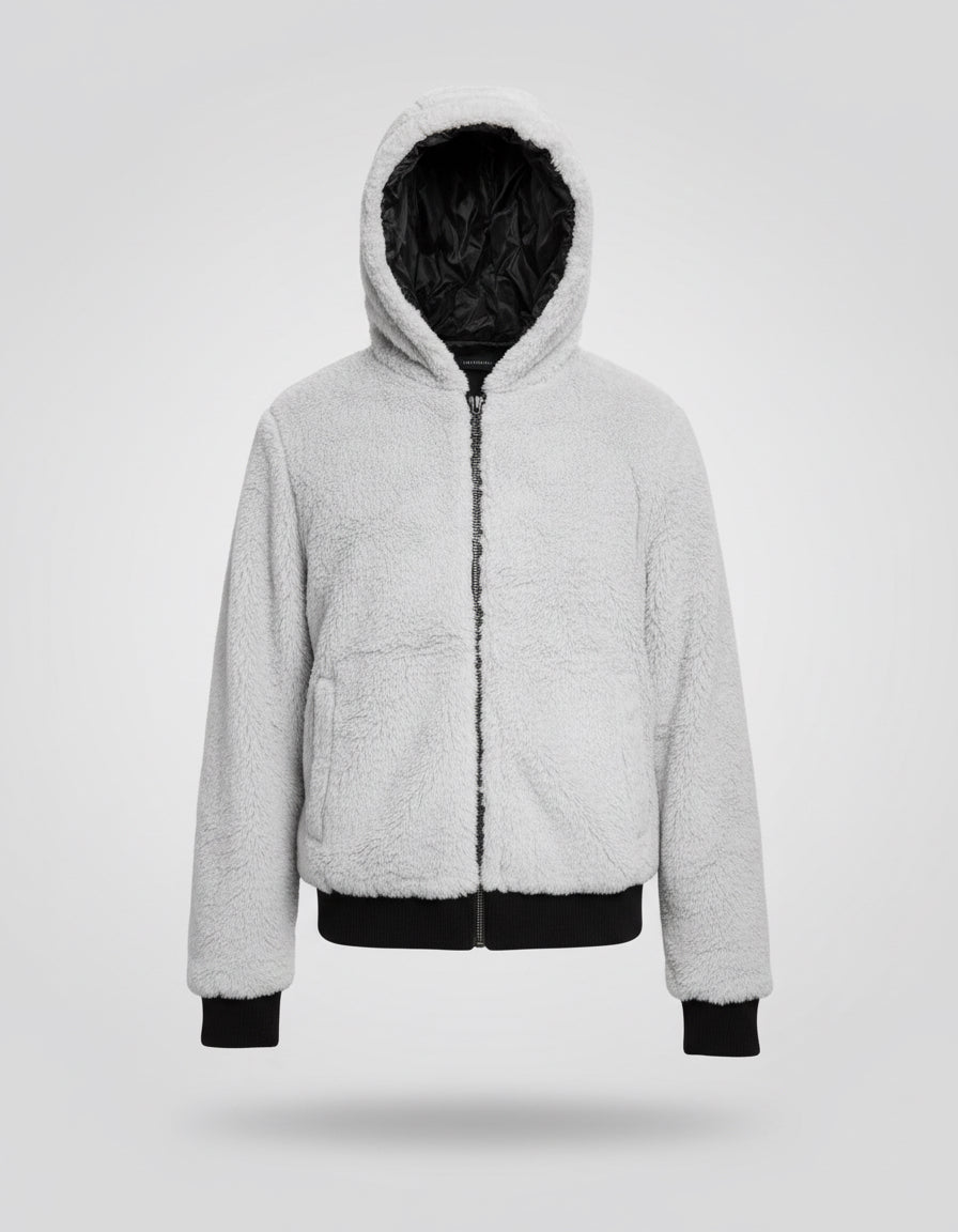 BOMBER REVERSIBILE GREY