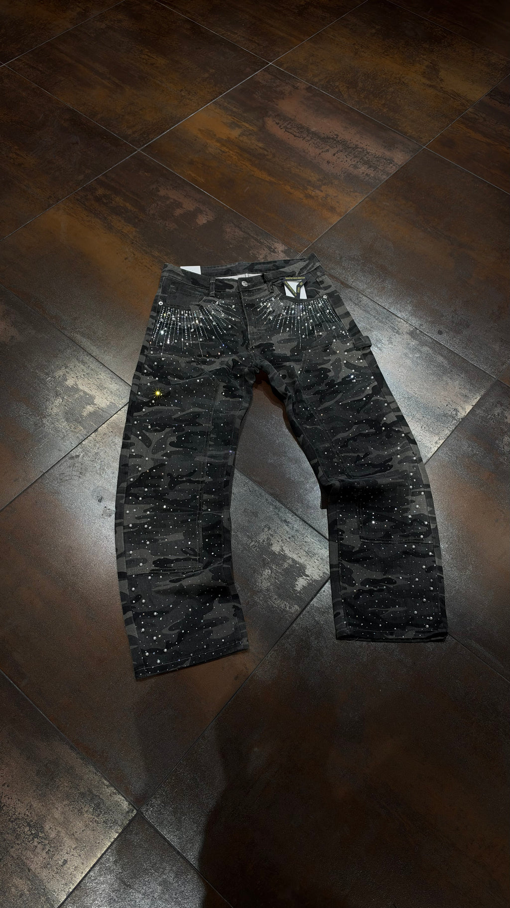 JEANS PAPER CAMO ALWAYS AD8897X