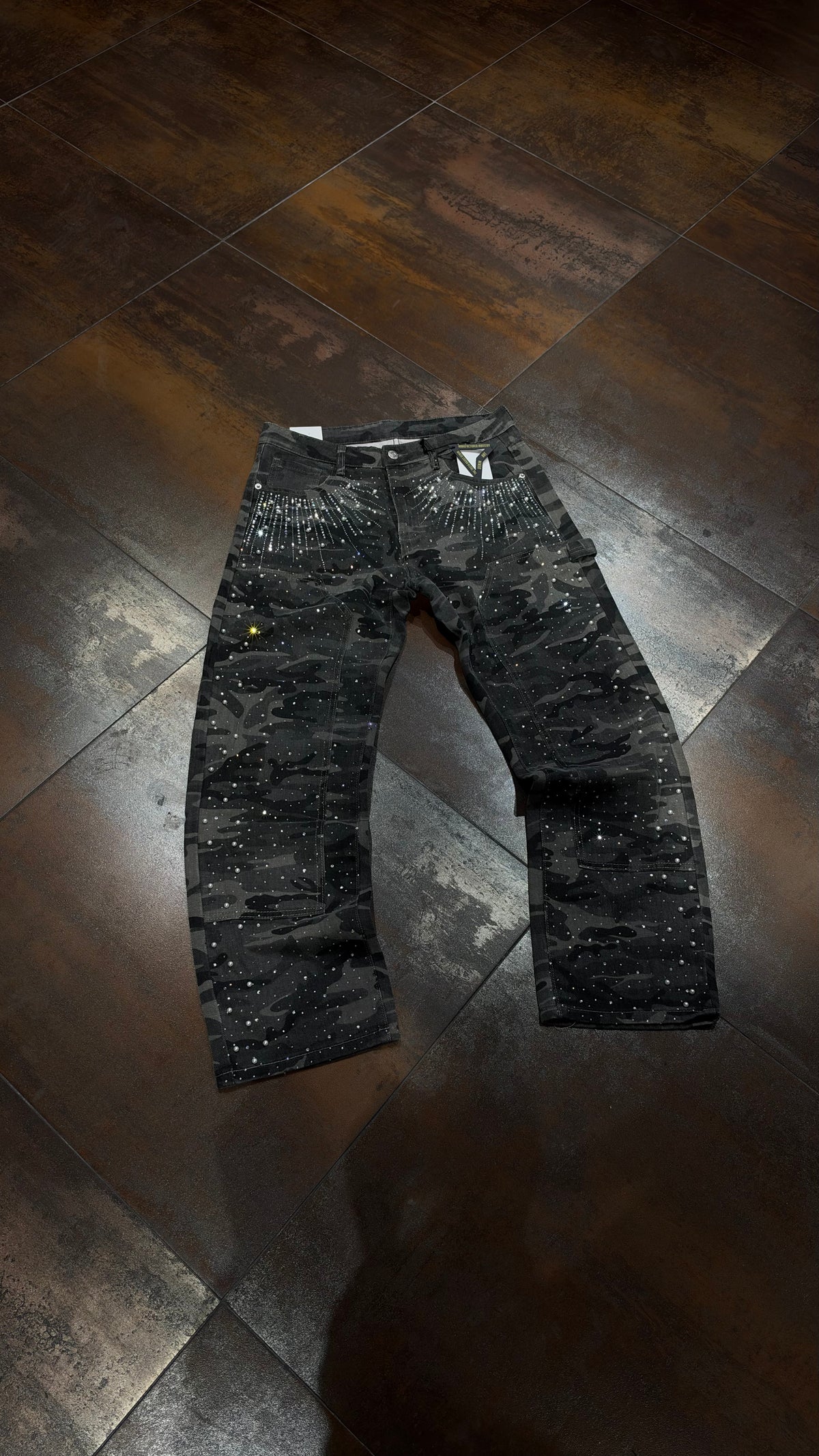 JEANS PAPER CAMO ALWAYS AD8897X