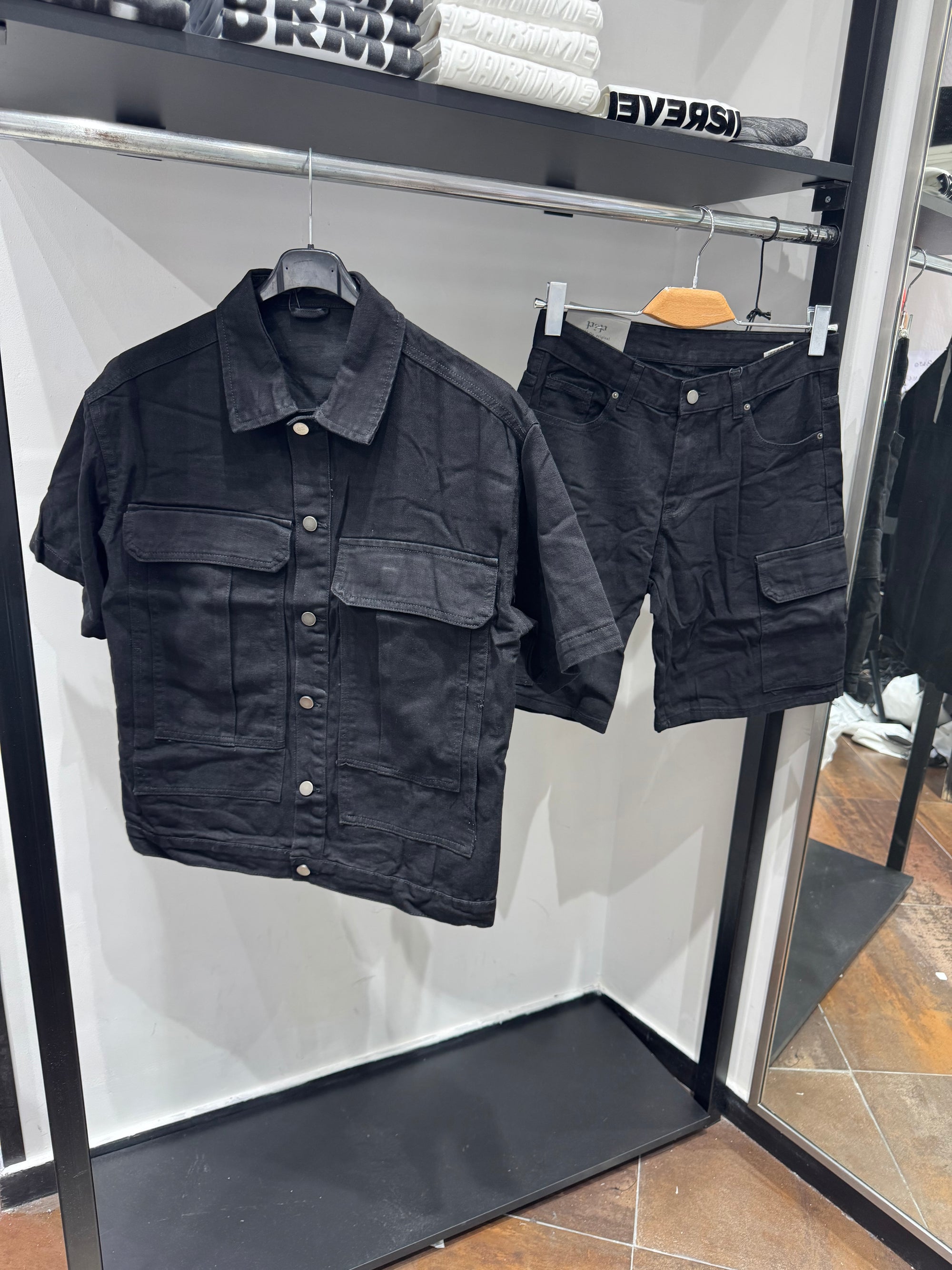 CORDSET JEANSATO BLACK