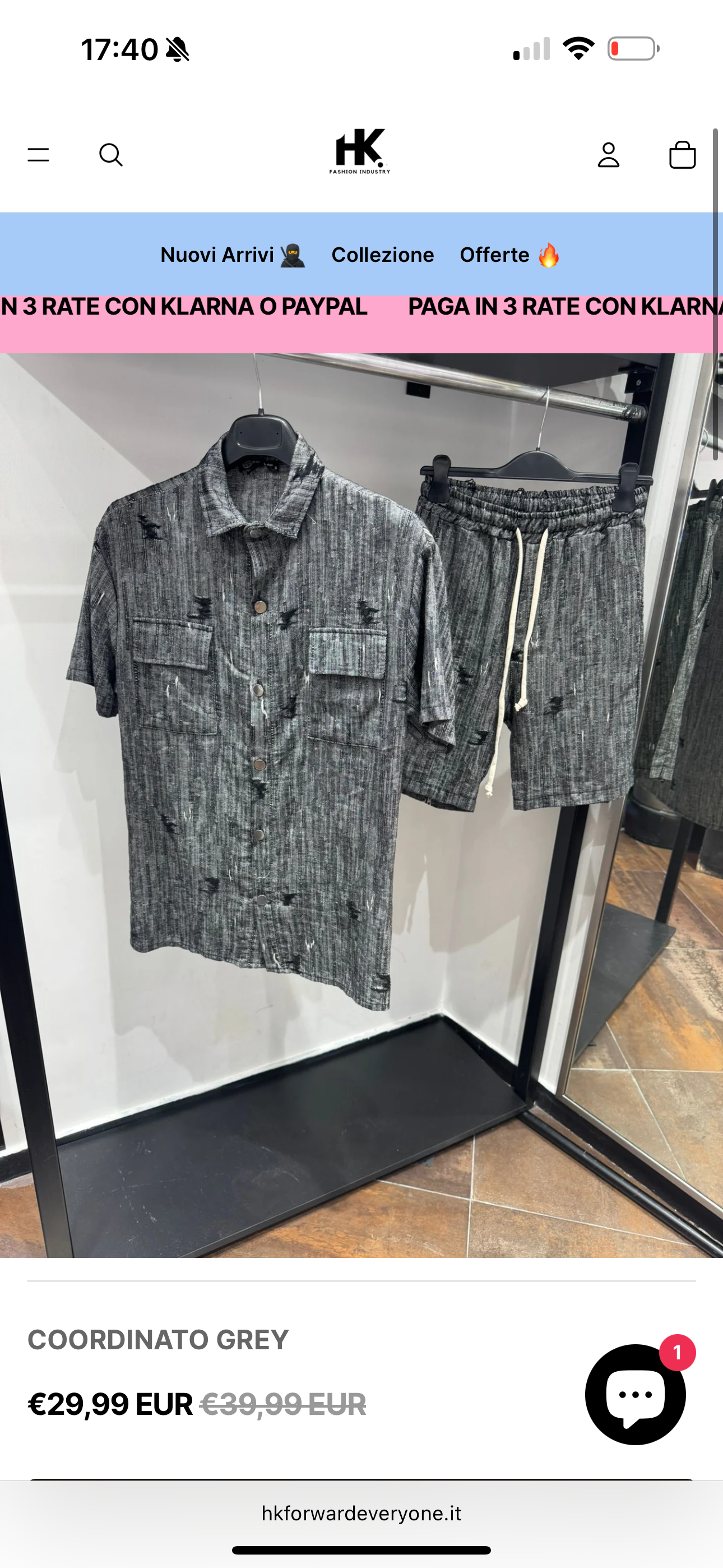 COORDINATO STAR