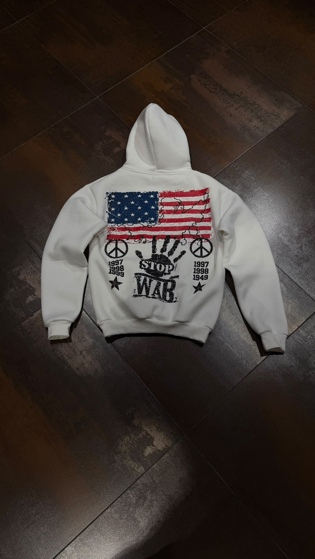 FELPA USA STAMPA RETRO