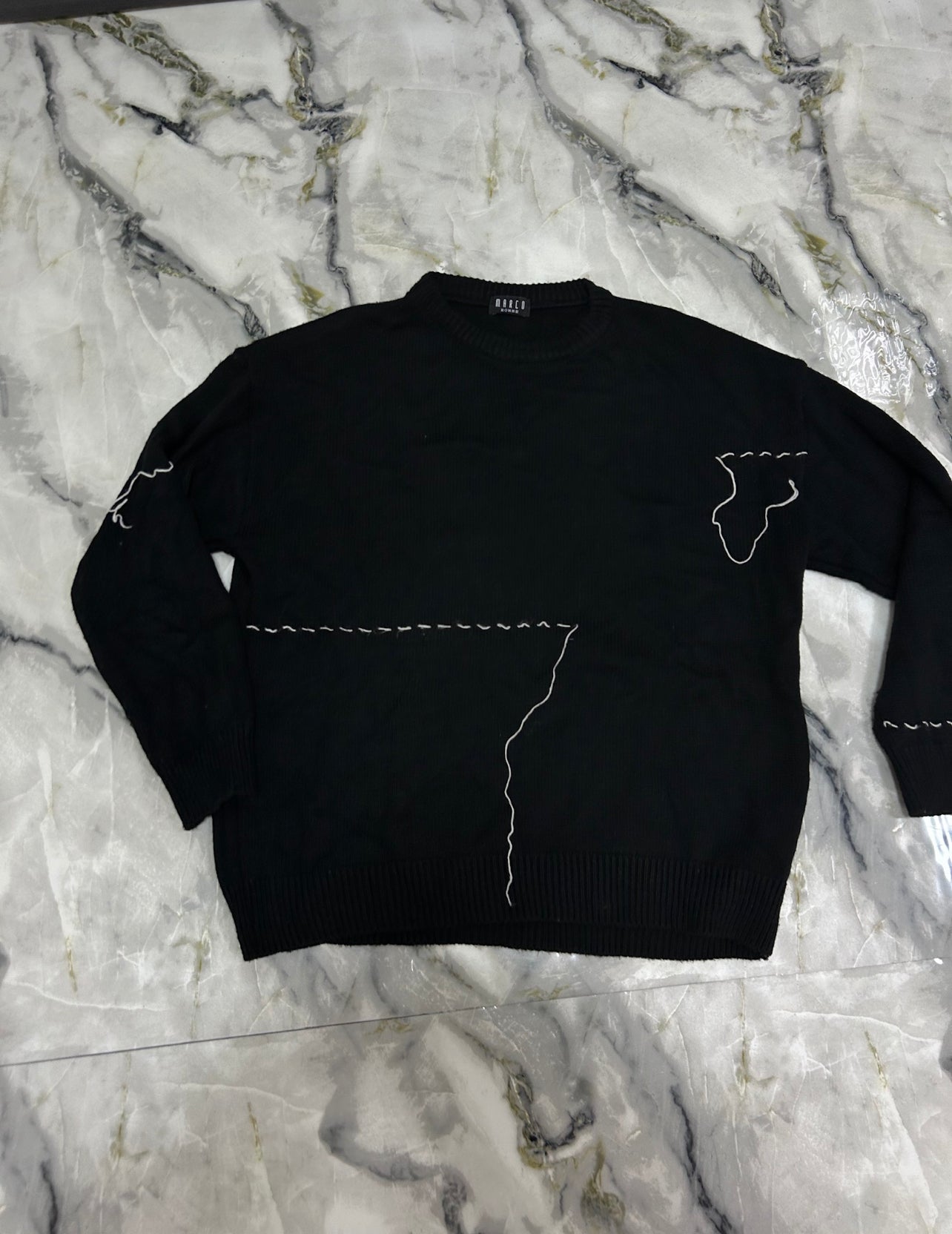 Maglione contrasto