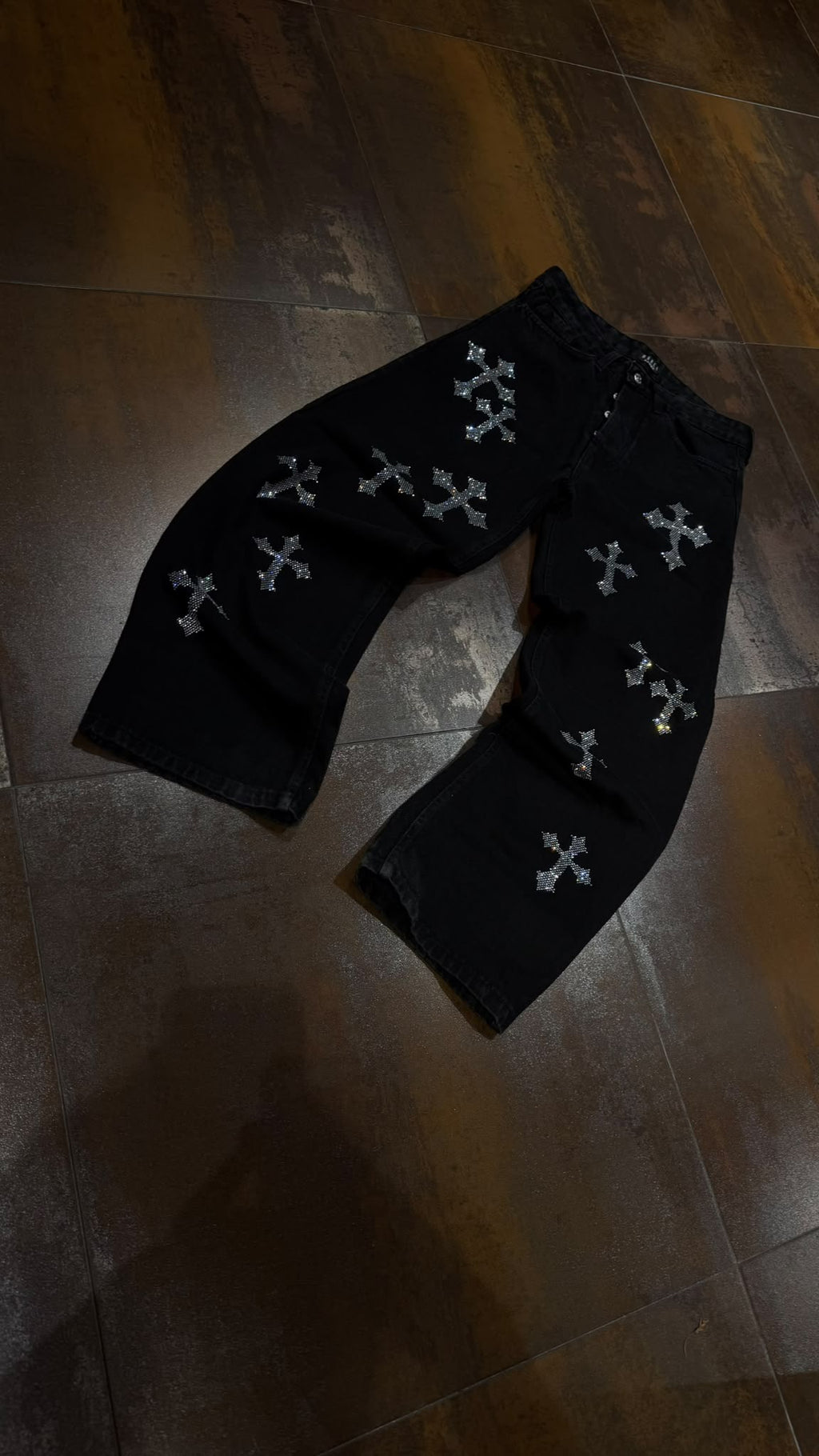 JEANS CHROME BLACK