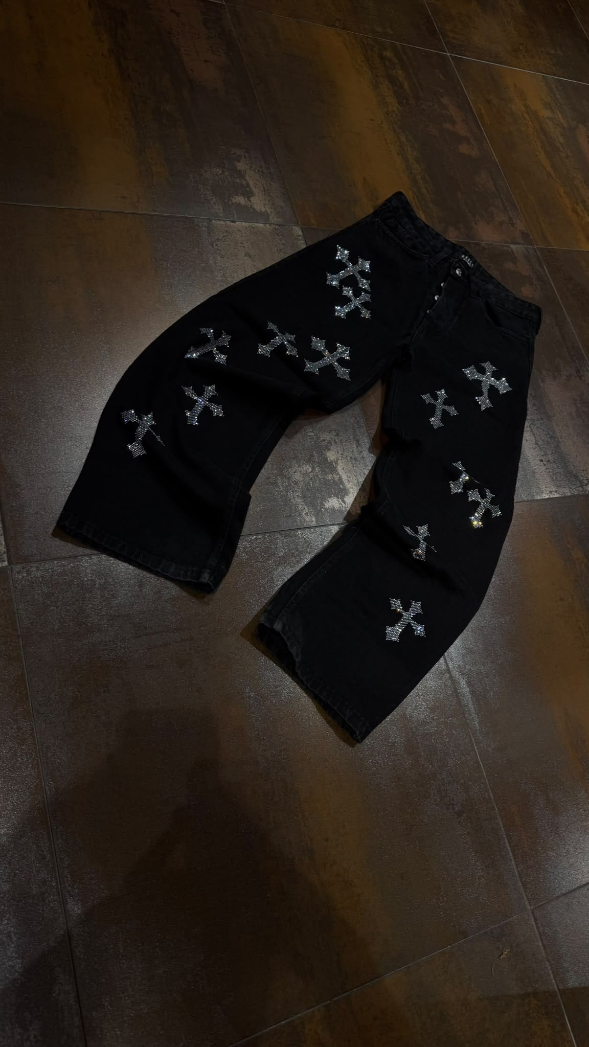 JEANS CHROME BLACK