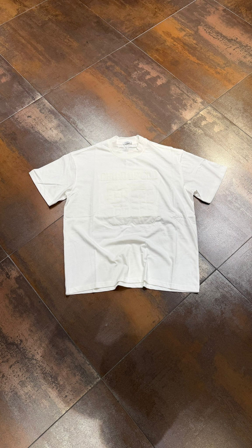 T-SHIRT GOD RICAMO