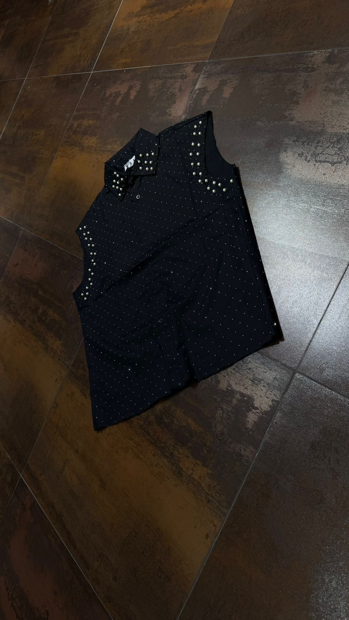 CAMICIA SMANICATA