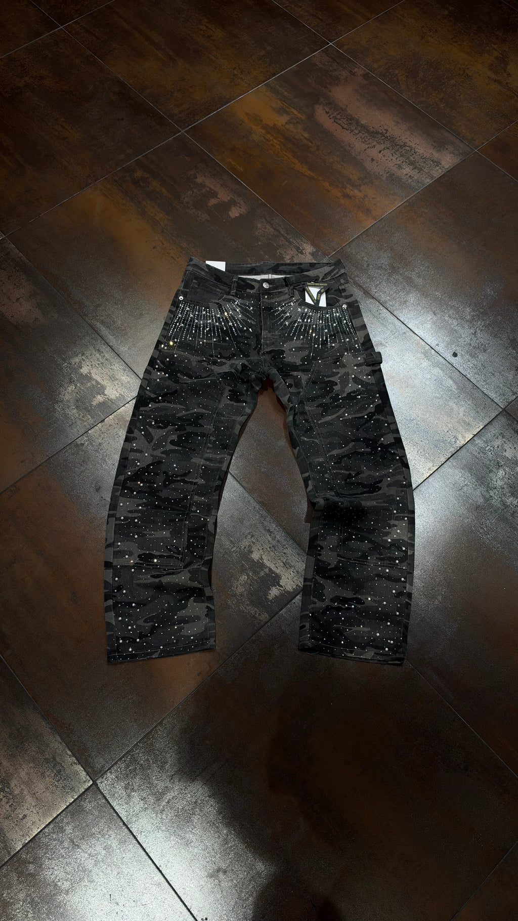 JEANS PAPER CAMO ALWAYS AD8897X