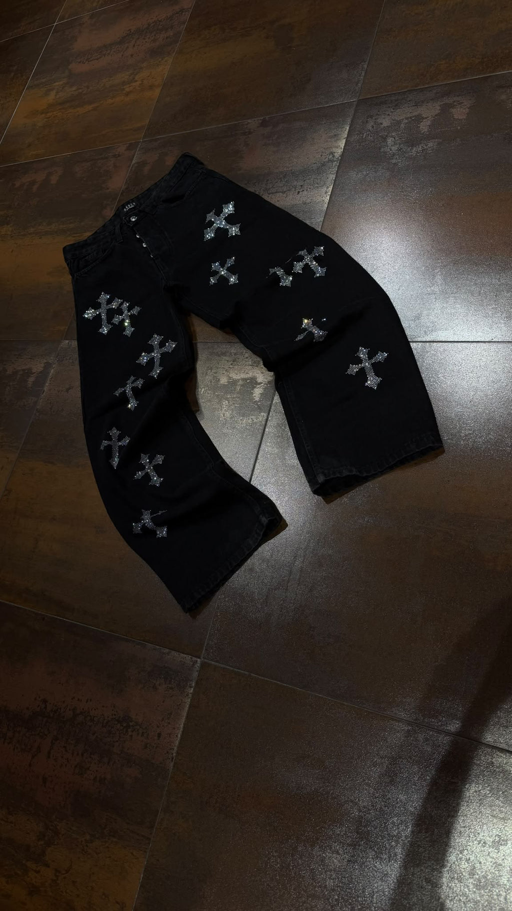 JEANS CHROME BLACK