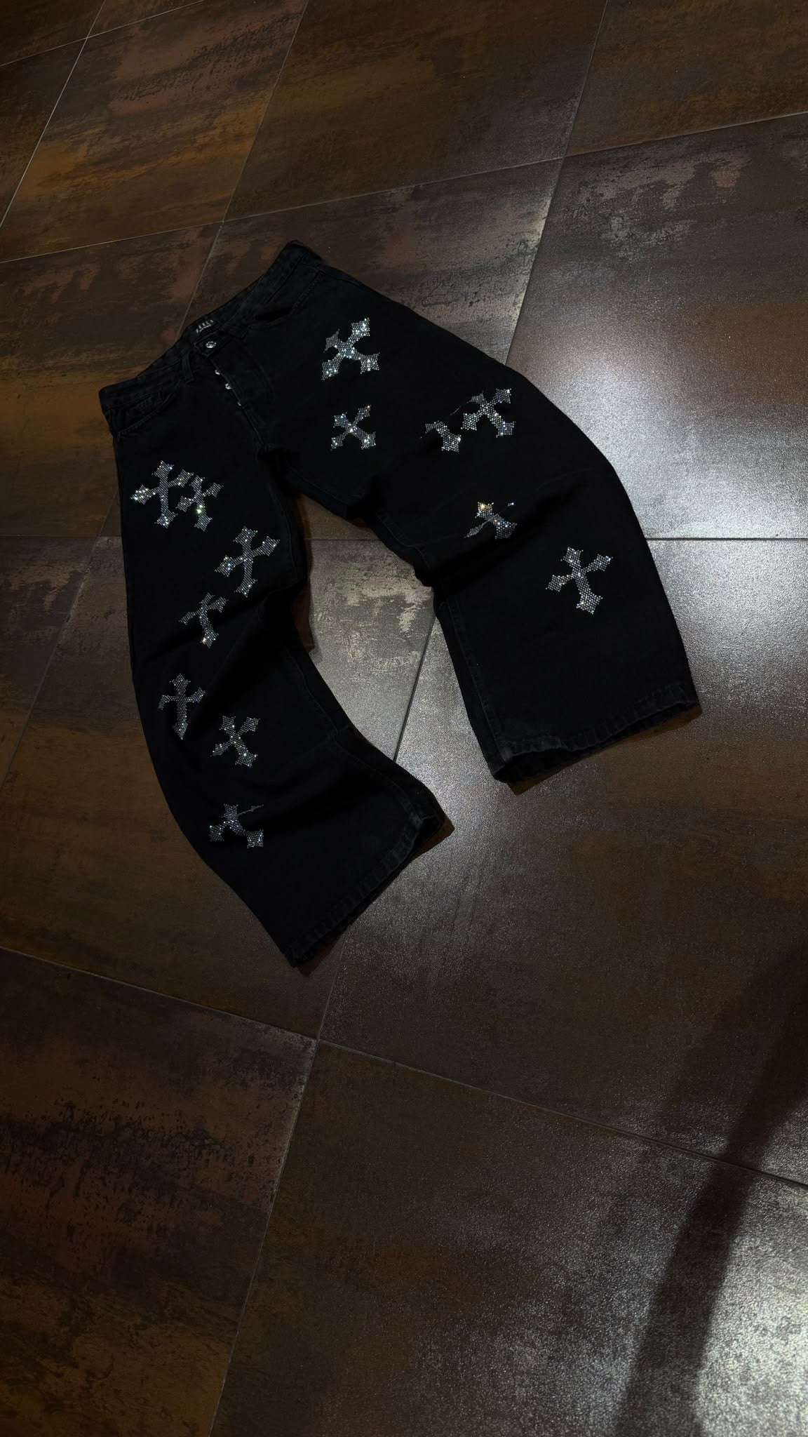 JEANS CHROME BLACK