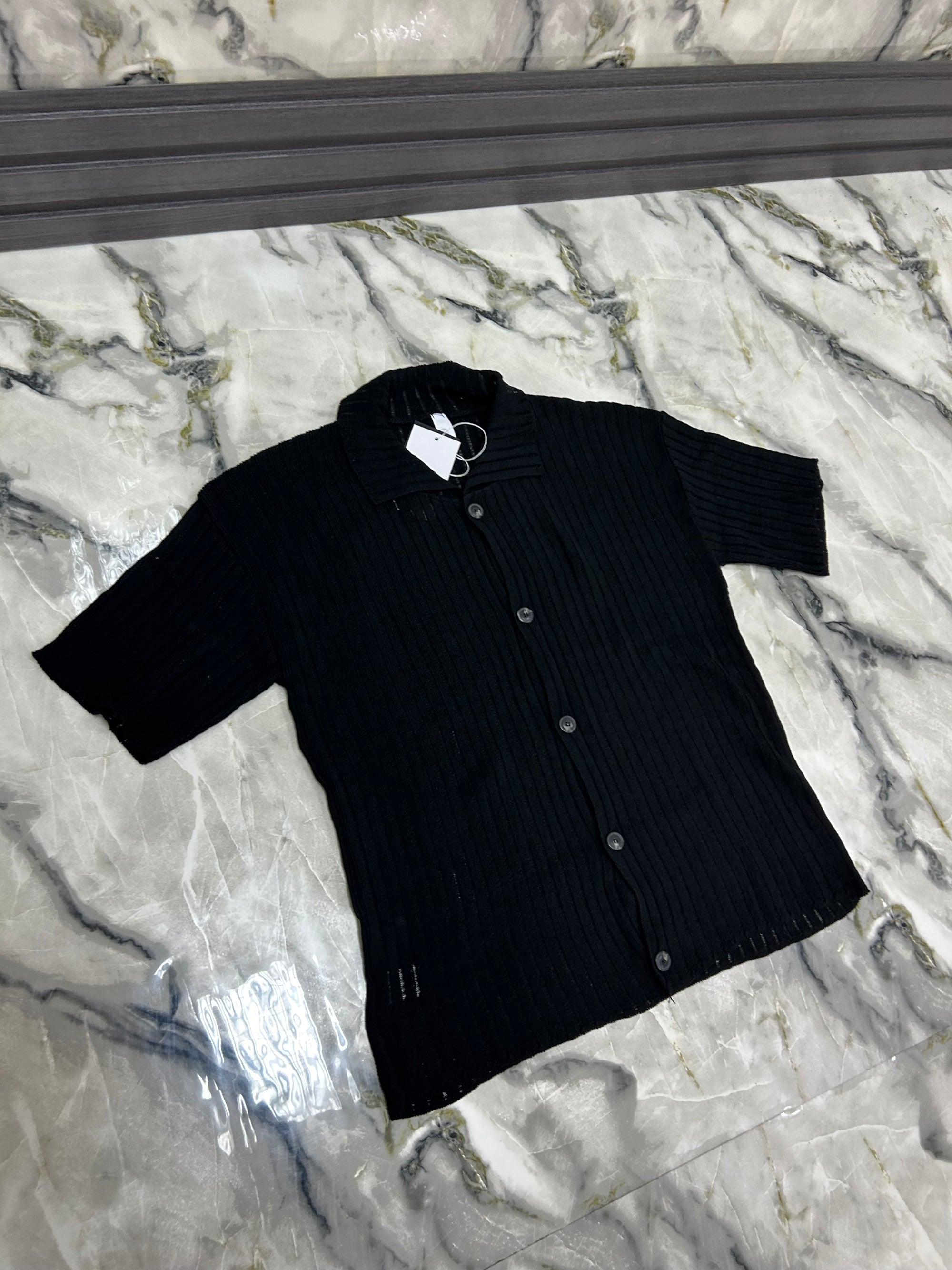 Maglione Tokyo mezza manica nero