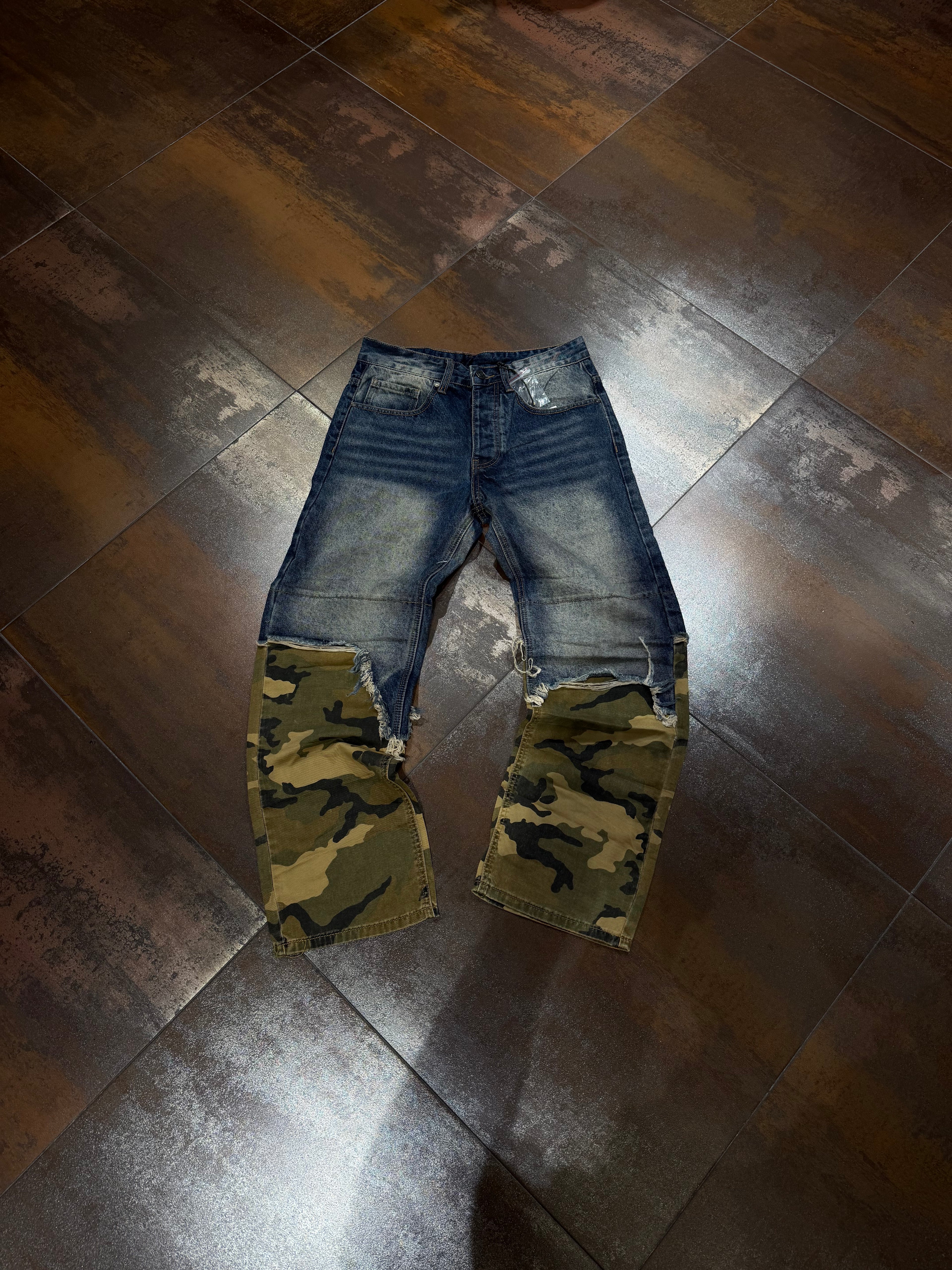 JEANS DOUBLE CAMOUFLAGE