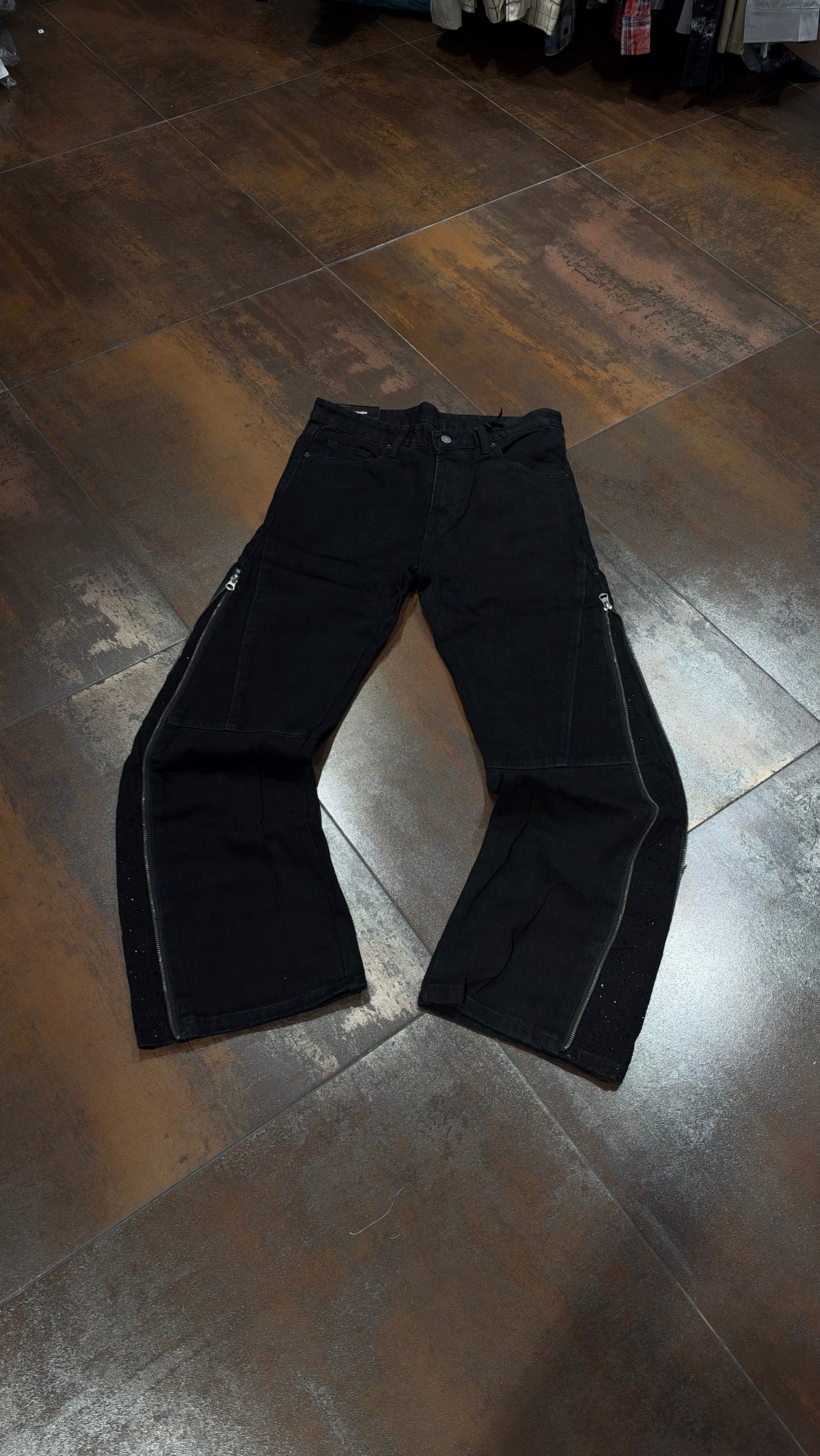 JEANS FLARE YES DESIGN E8-700