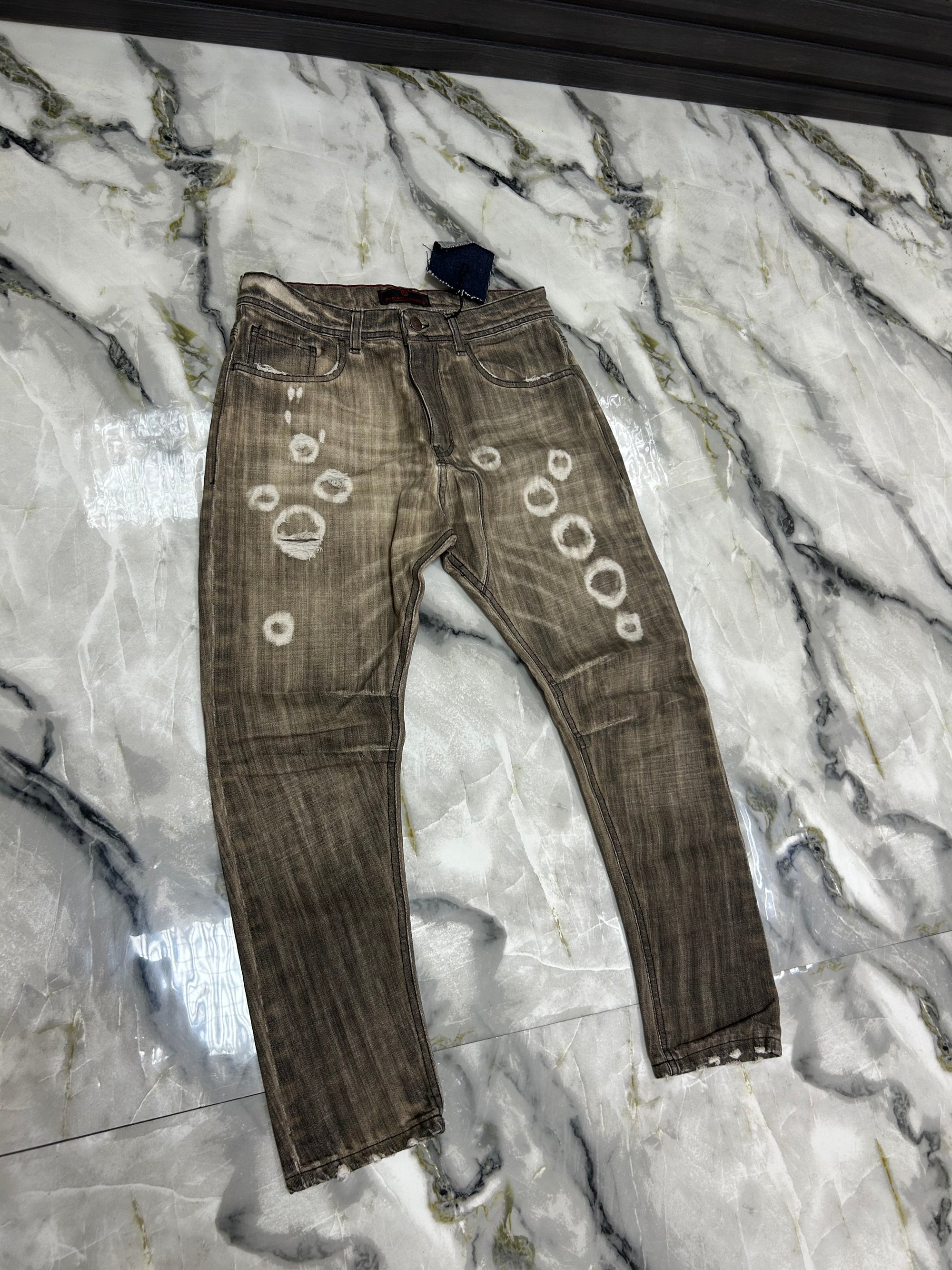 Jeans leconte acido scuro