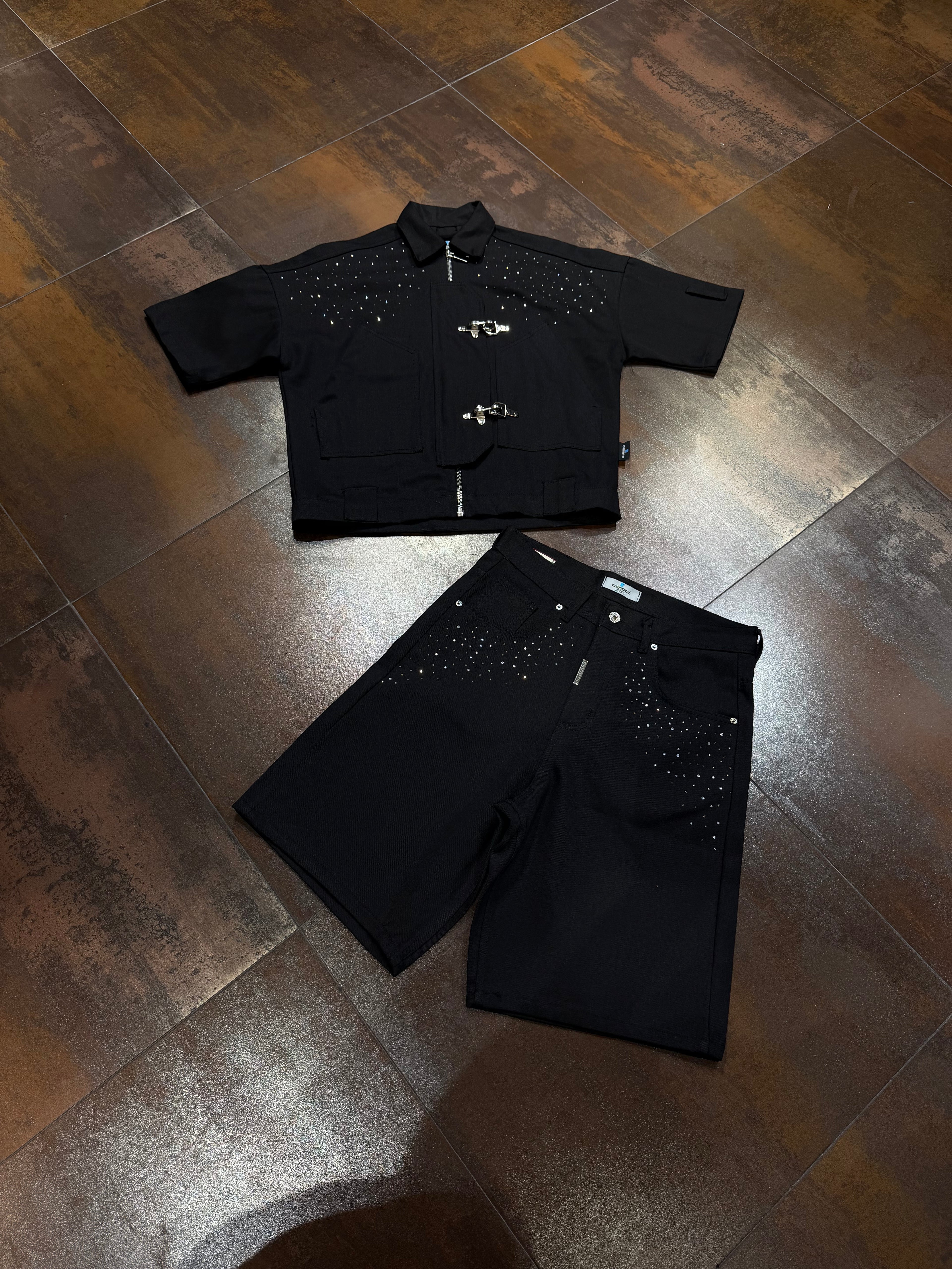 COORDINATO CIANOTIC BLACK DIAMONDS