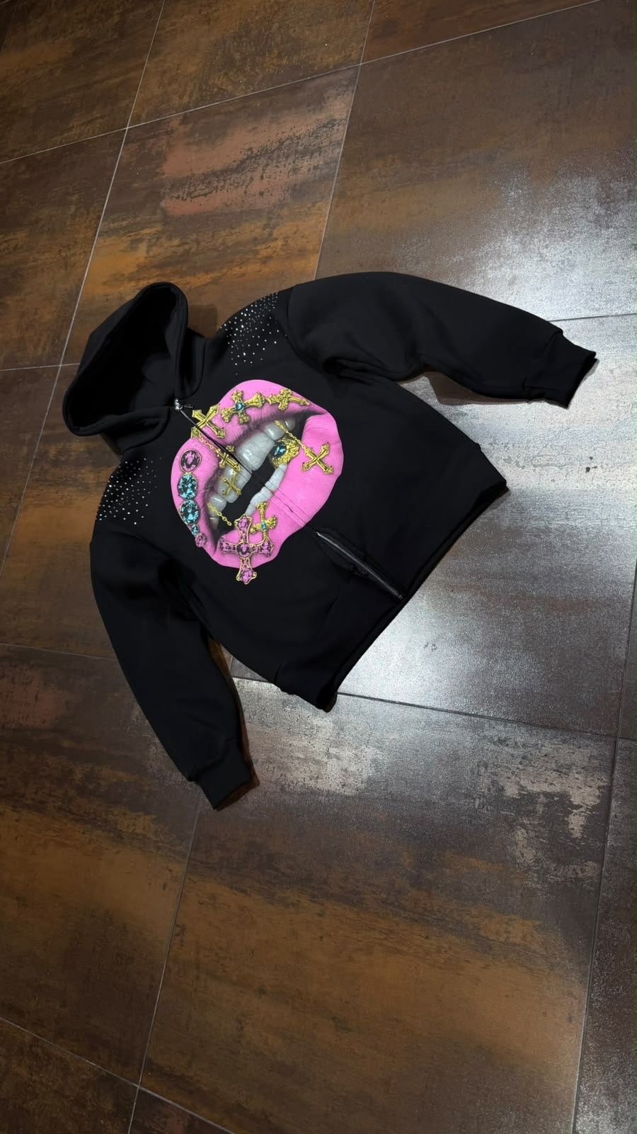 FELPA KISS ZIP