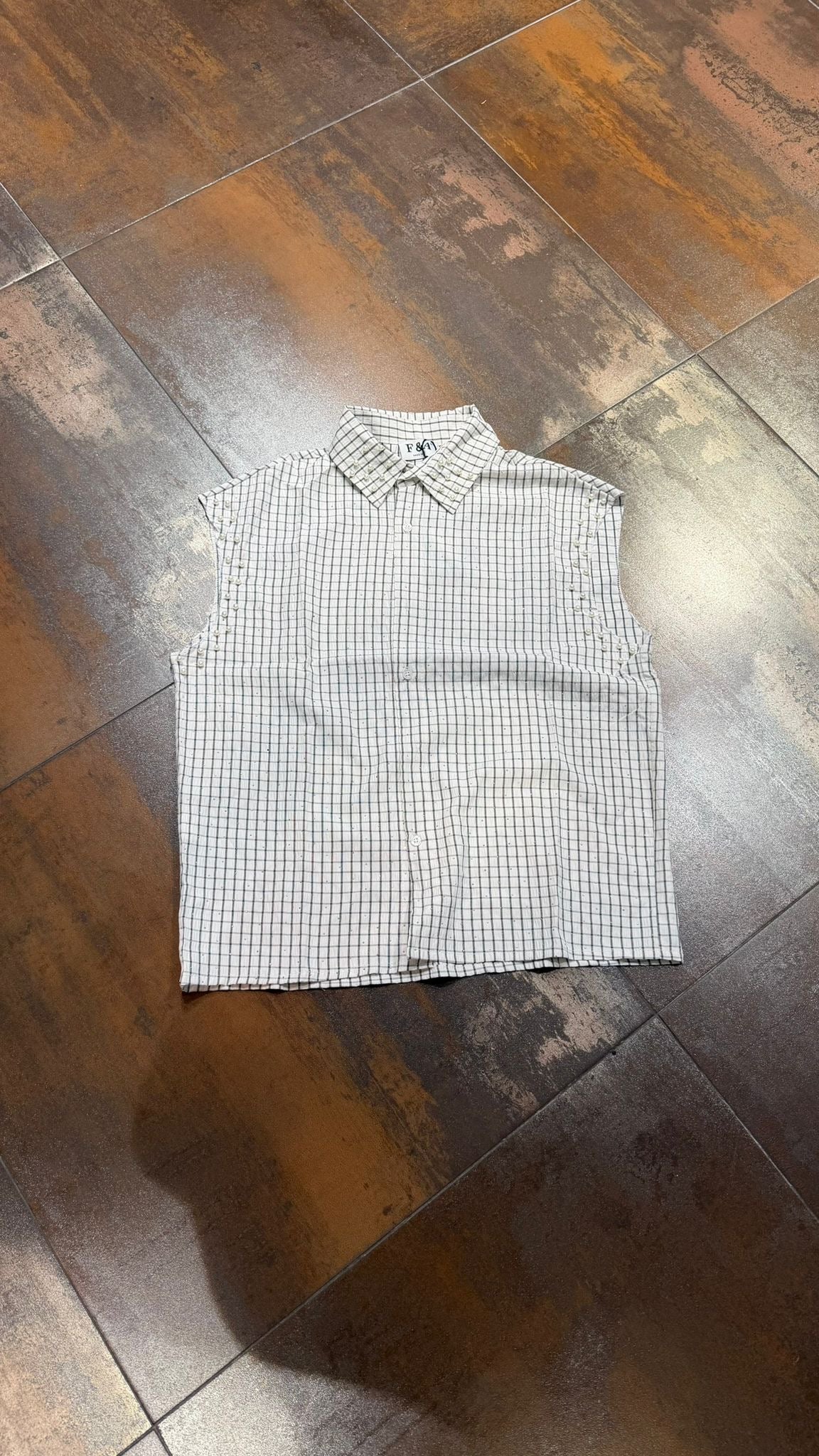 CAMICIA SMANICATA